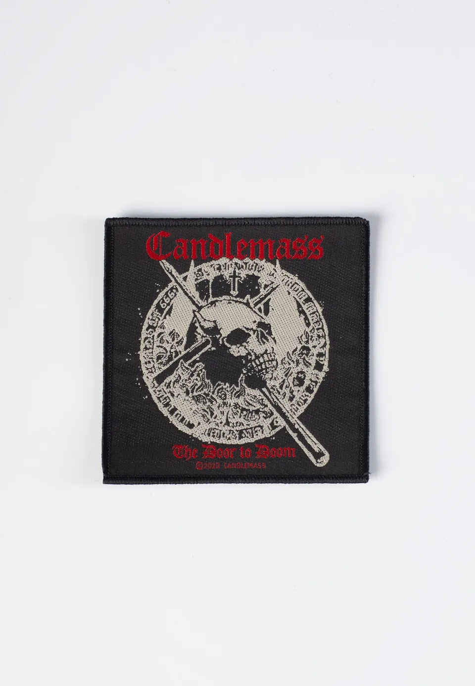 Candlemass The Door To Doom patch toppa doom metal