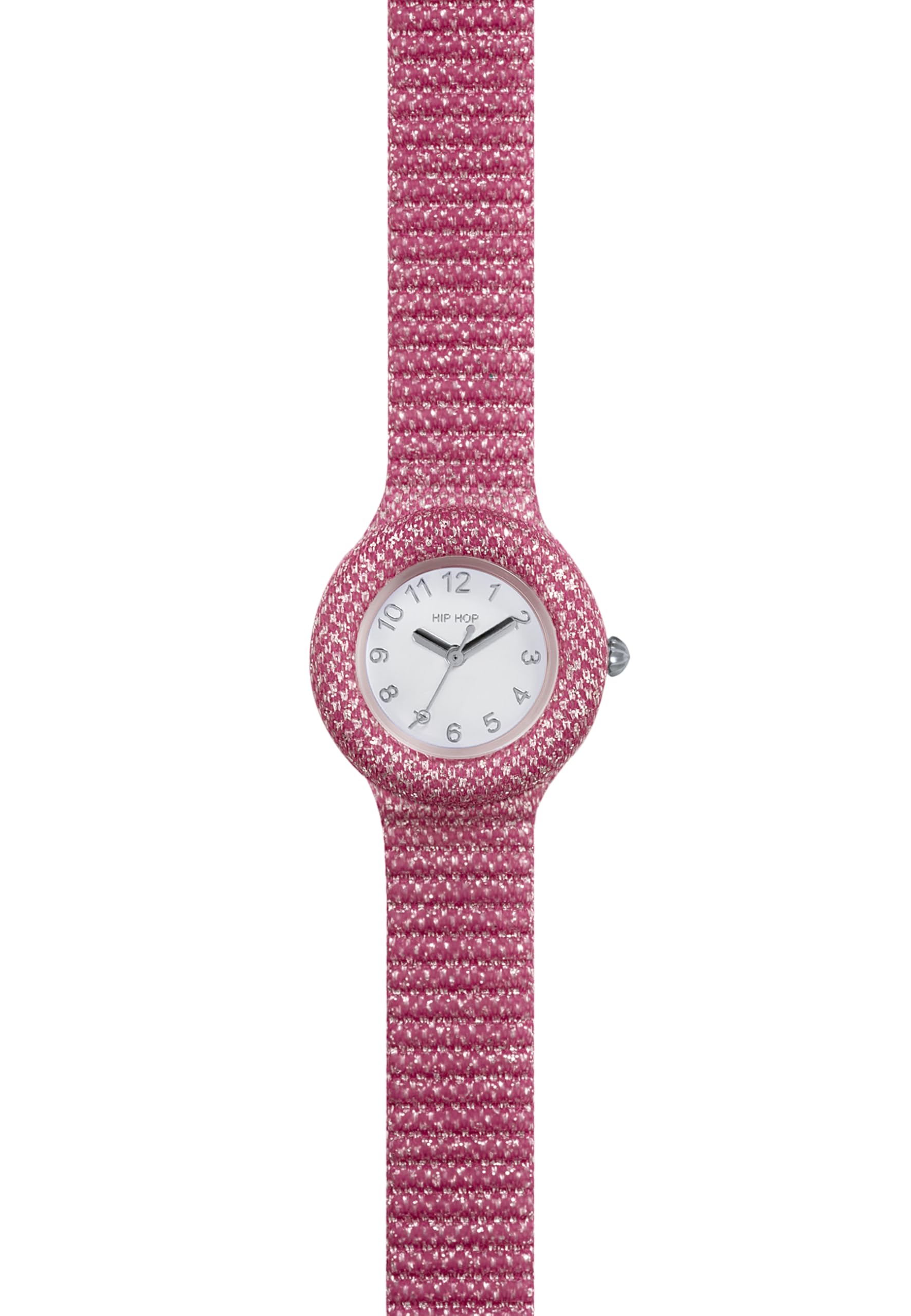 Hip Hop Shimmer Crush orologio donna silicone 32 mm lurex