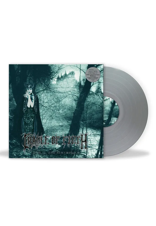 Cradle Of Filth Dusk And Her Embrace LP vinile grigio 30th