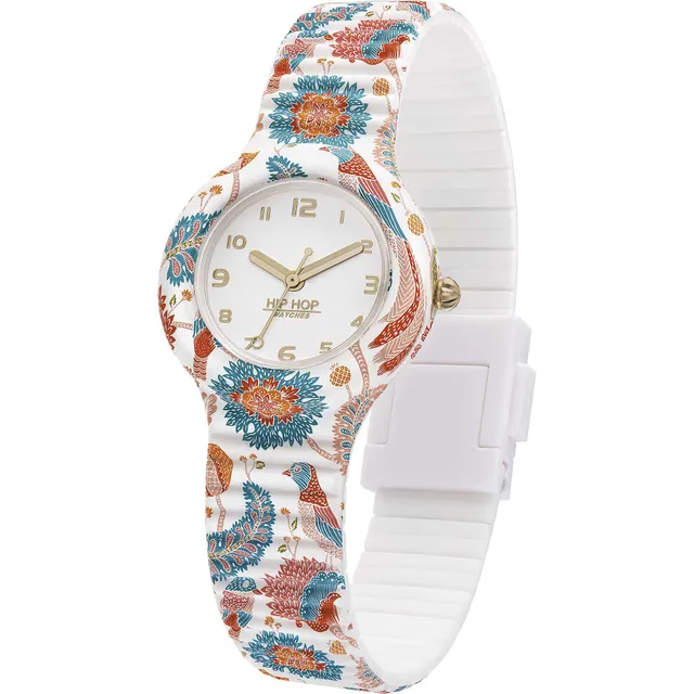 Hip Hop Lace HWU1086 Orologio Donna Multicolore Silicone