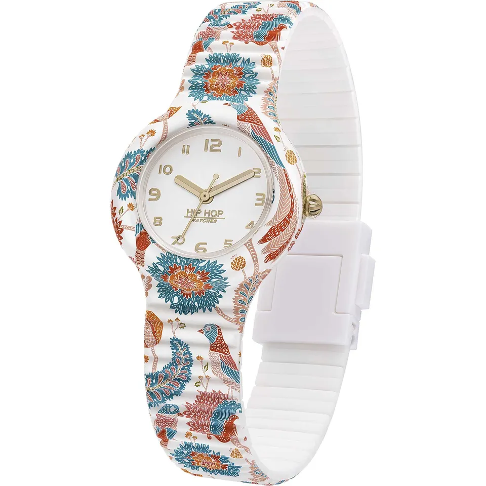 Hip Hop Lace HWU1086 Orologio Donna Multicolore Silicone