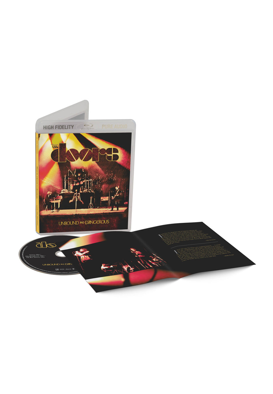 The Doors Unbound And Dangerous Blu Ray film rock