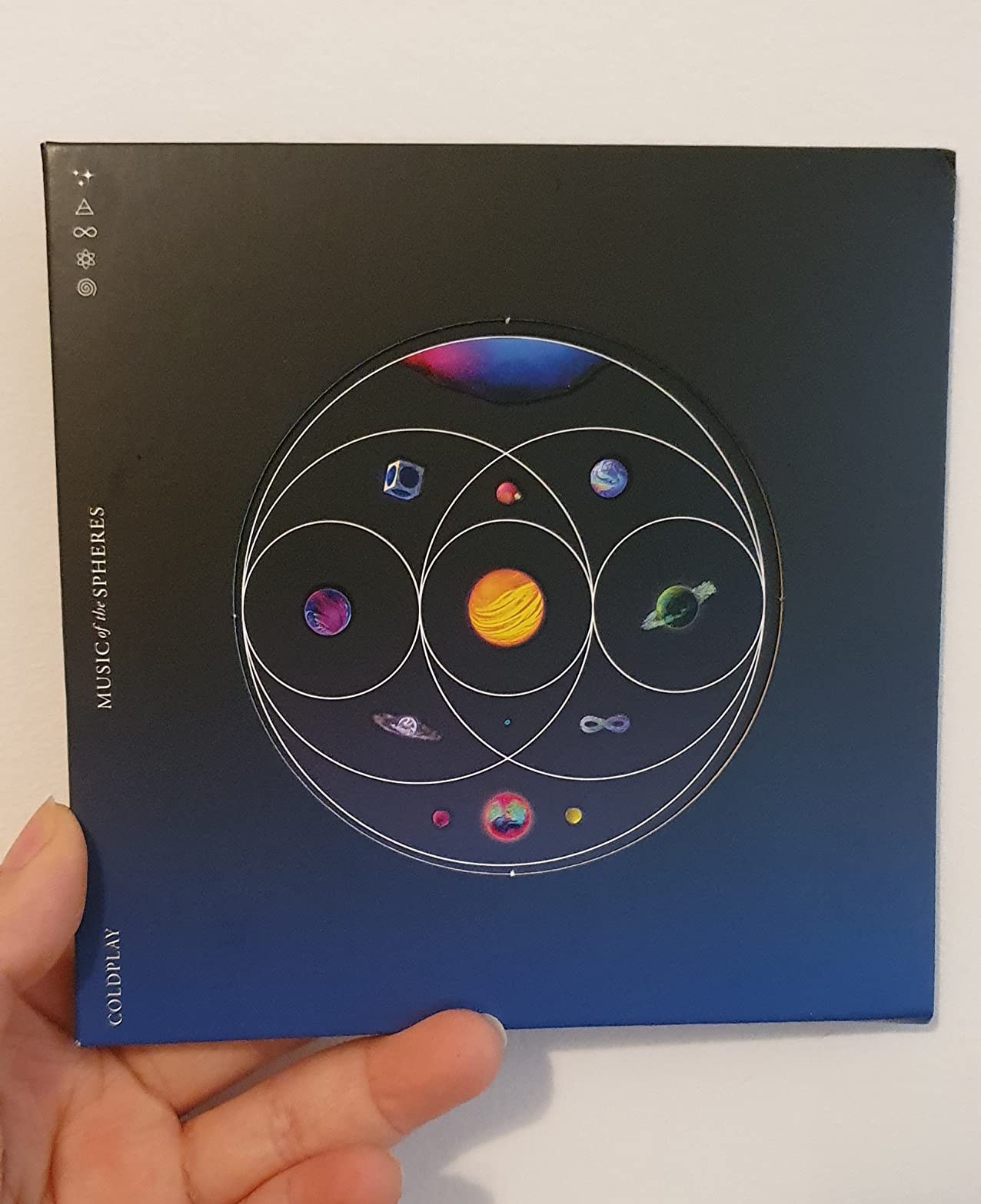 Coldplay Music of the Spheres CD album pop rock