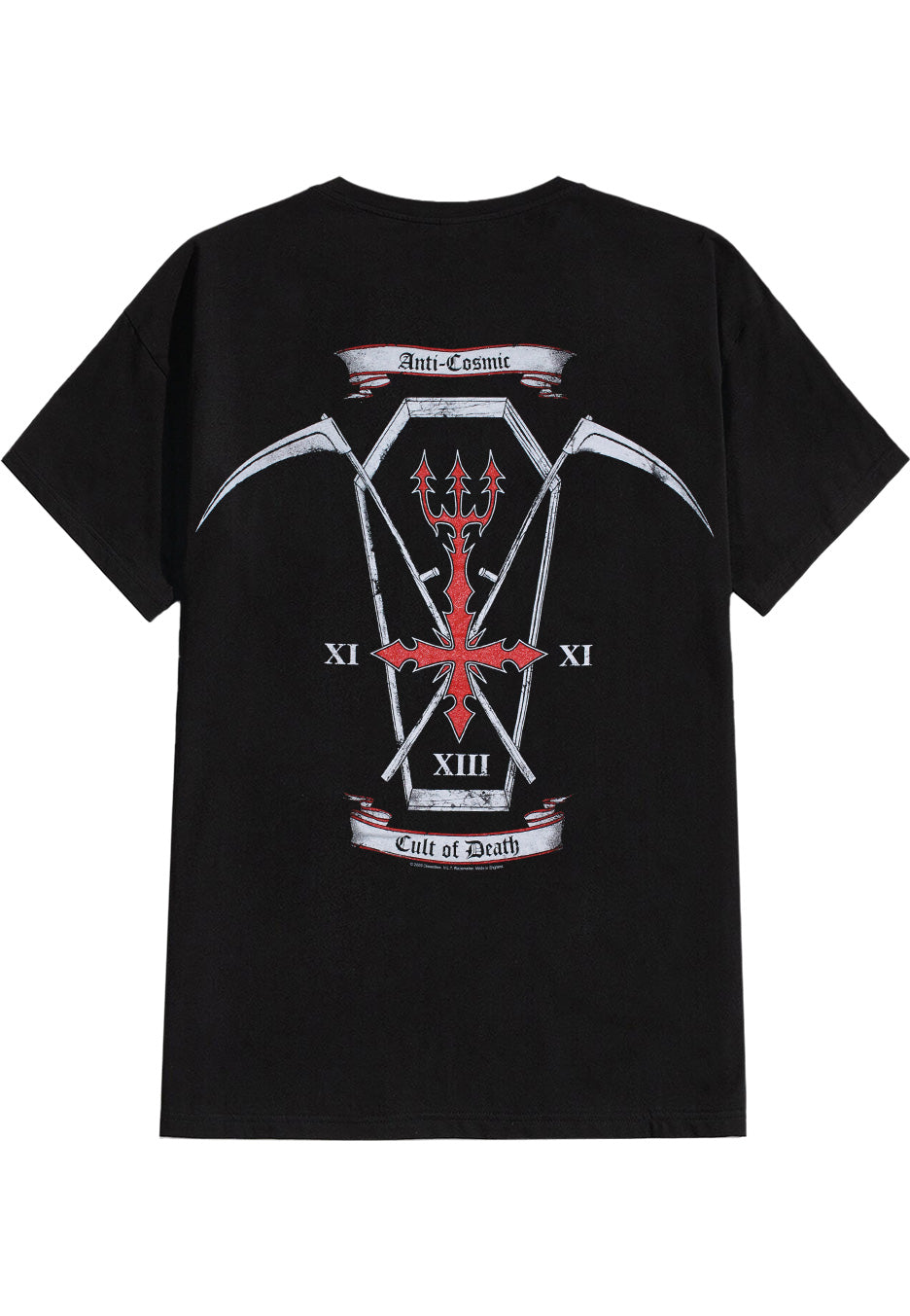 Dissection Finis Omnium t-shirt nera manica corta