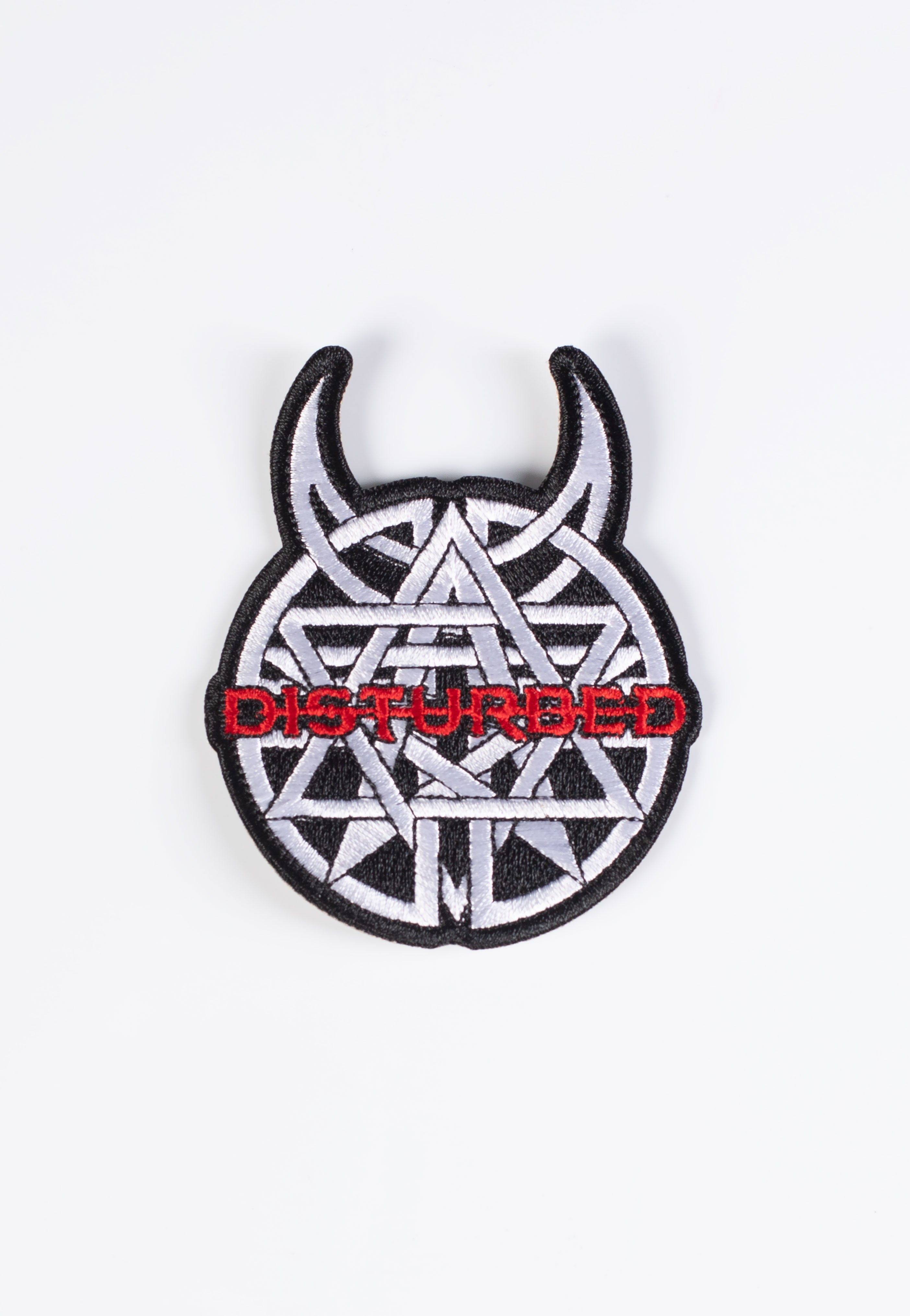Disturbed Logo patch toppa multicolore onesize poliestere