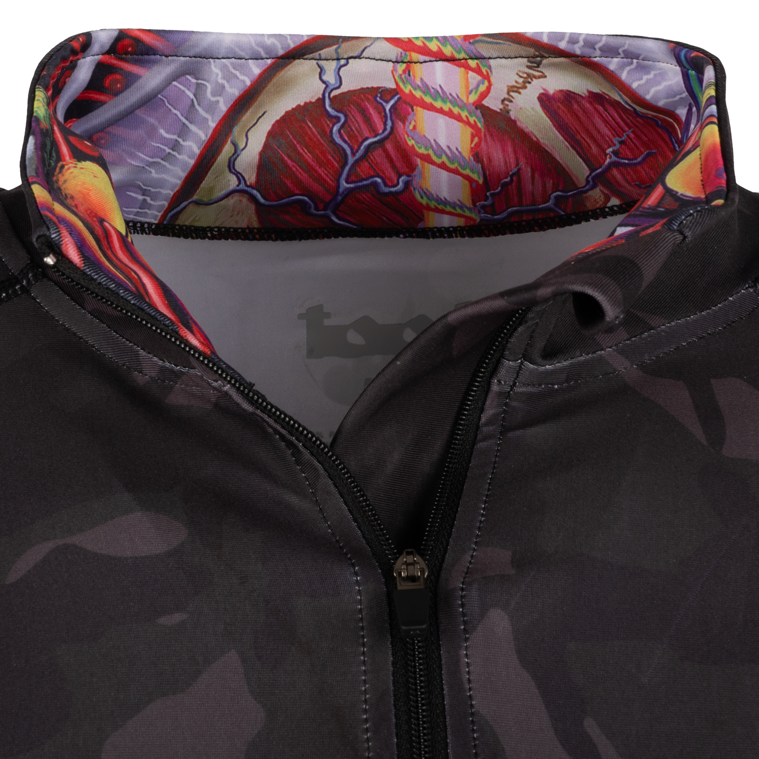 Tool Lateralus Felpa Donna Quarter Zip Camo Nera M