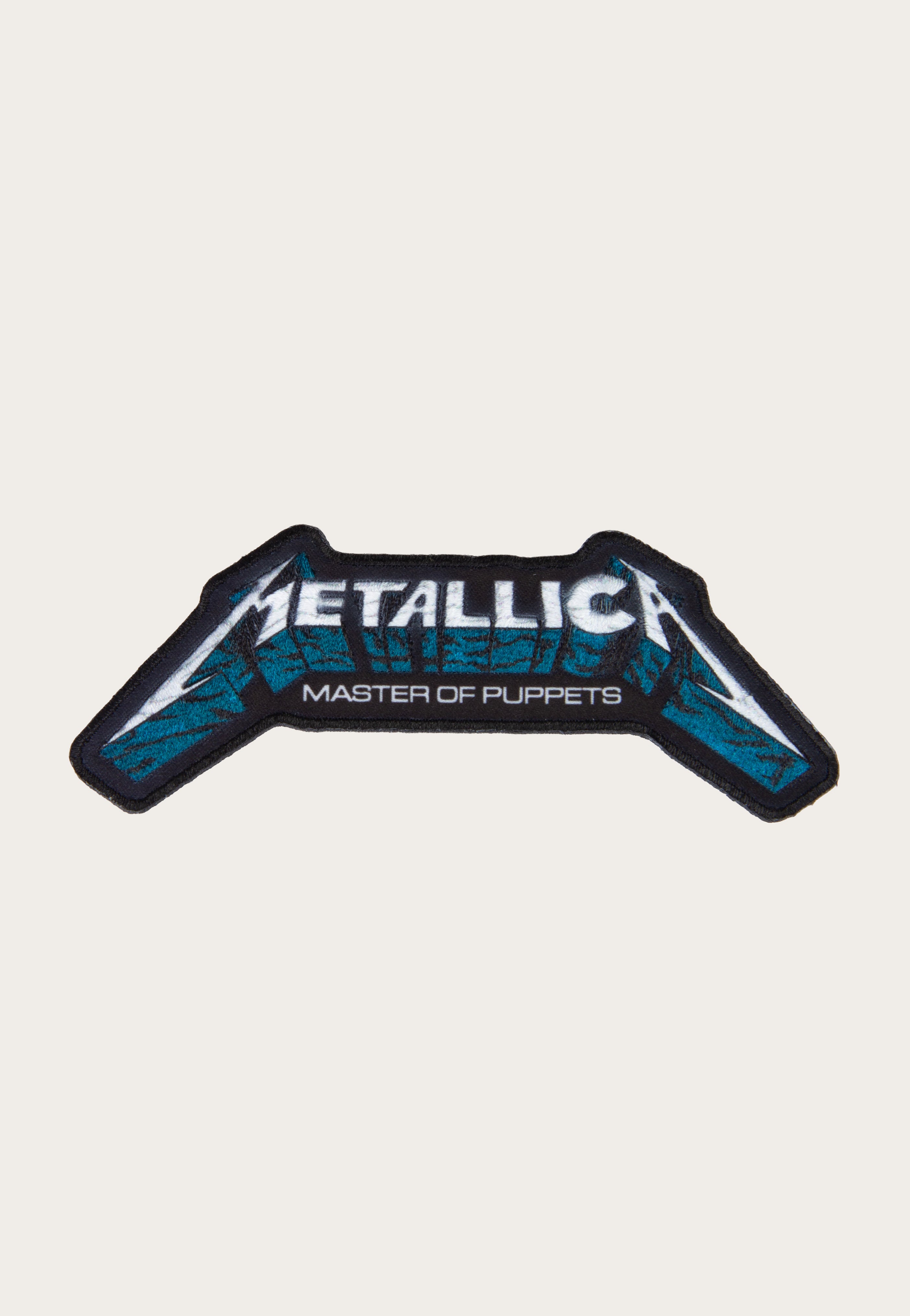 Metallica Master Of Puppets Blue Poster Logo patch multicolore onesize