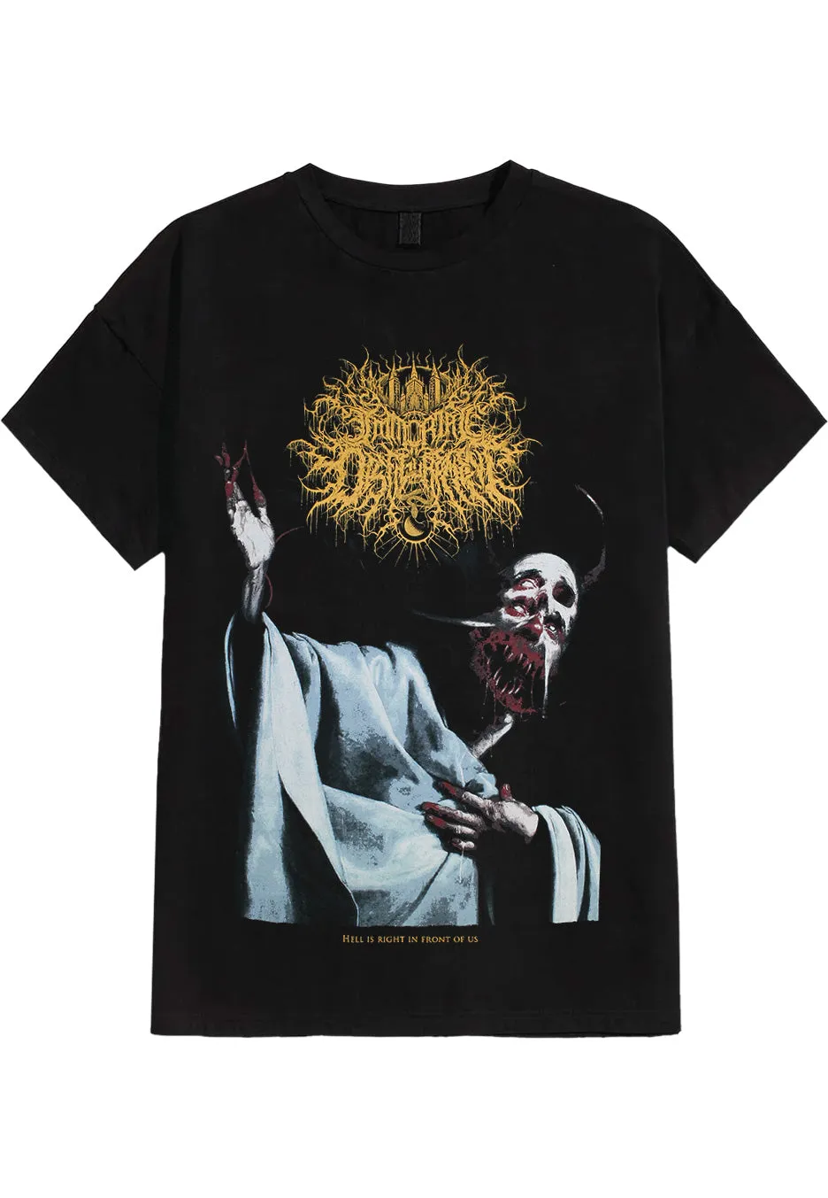Immortal Disfigurement HIRIFU maglietta nera