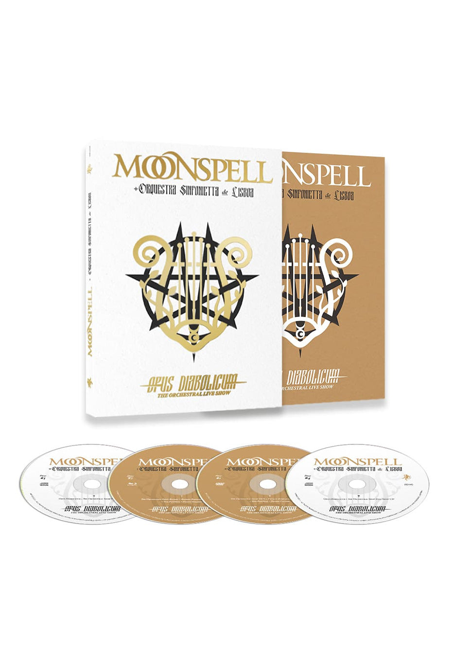Moonspell Opus Diabolicum 2 CD + DVD + Blu-ray live