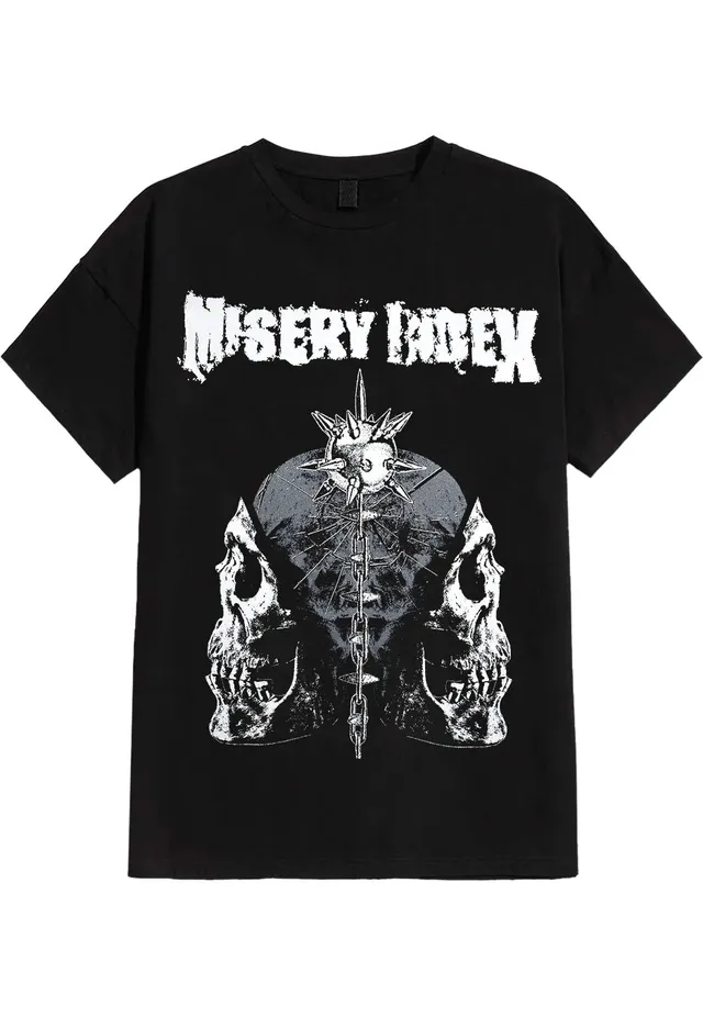 Misery Index The Lies That Blind T-Shirt nera uomo death metal