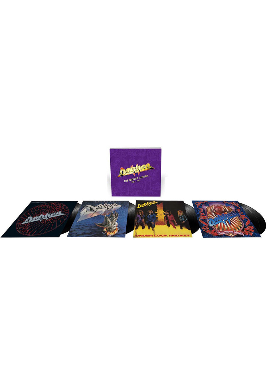 Dokken The Elektra Albums 1983-1987 Box Vinile LP Hard Rock