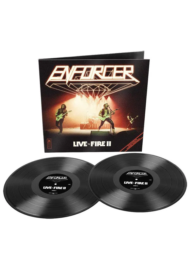 Enforcer Live By Fire II doppio vinile 2 LP heavy metal