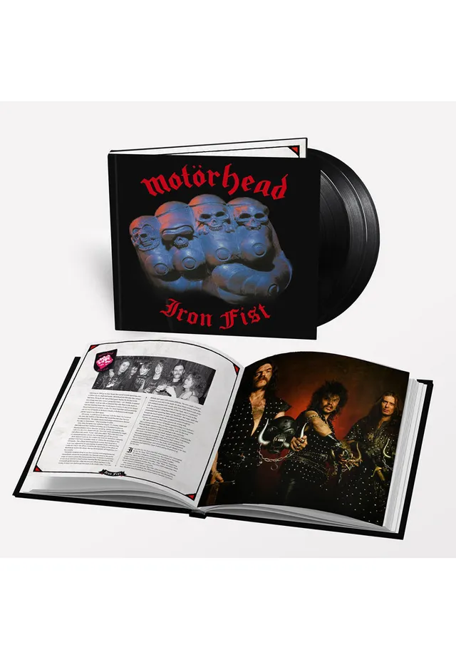Motörhead Iron Fist 40th Anniversary Vinile 3 LP Hard Rock