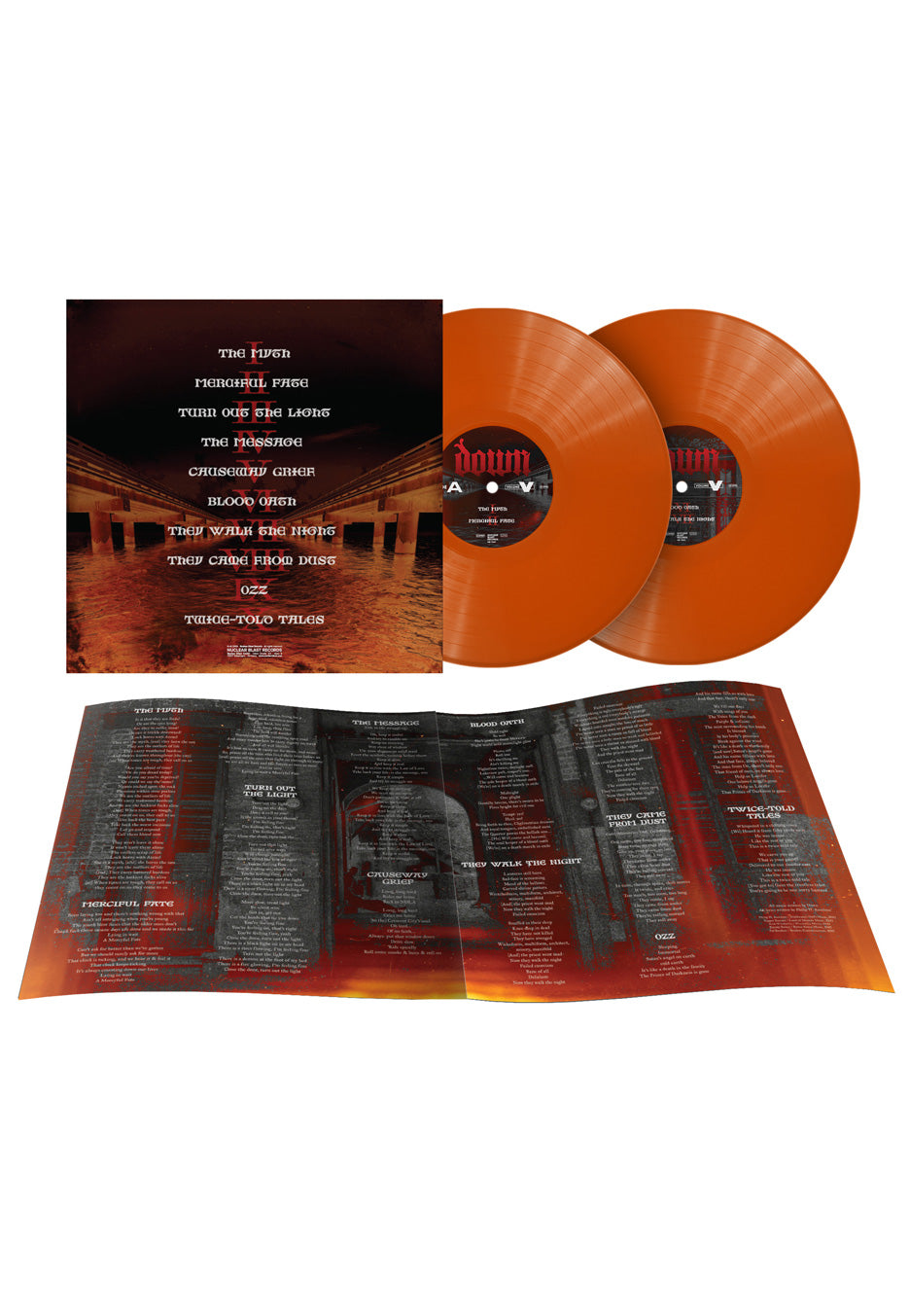 Down Volume V doppio vinile arancione sludge metal