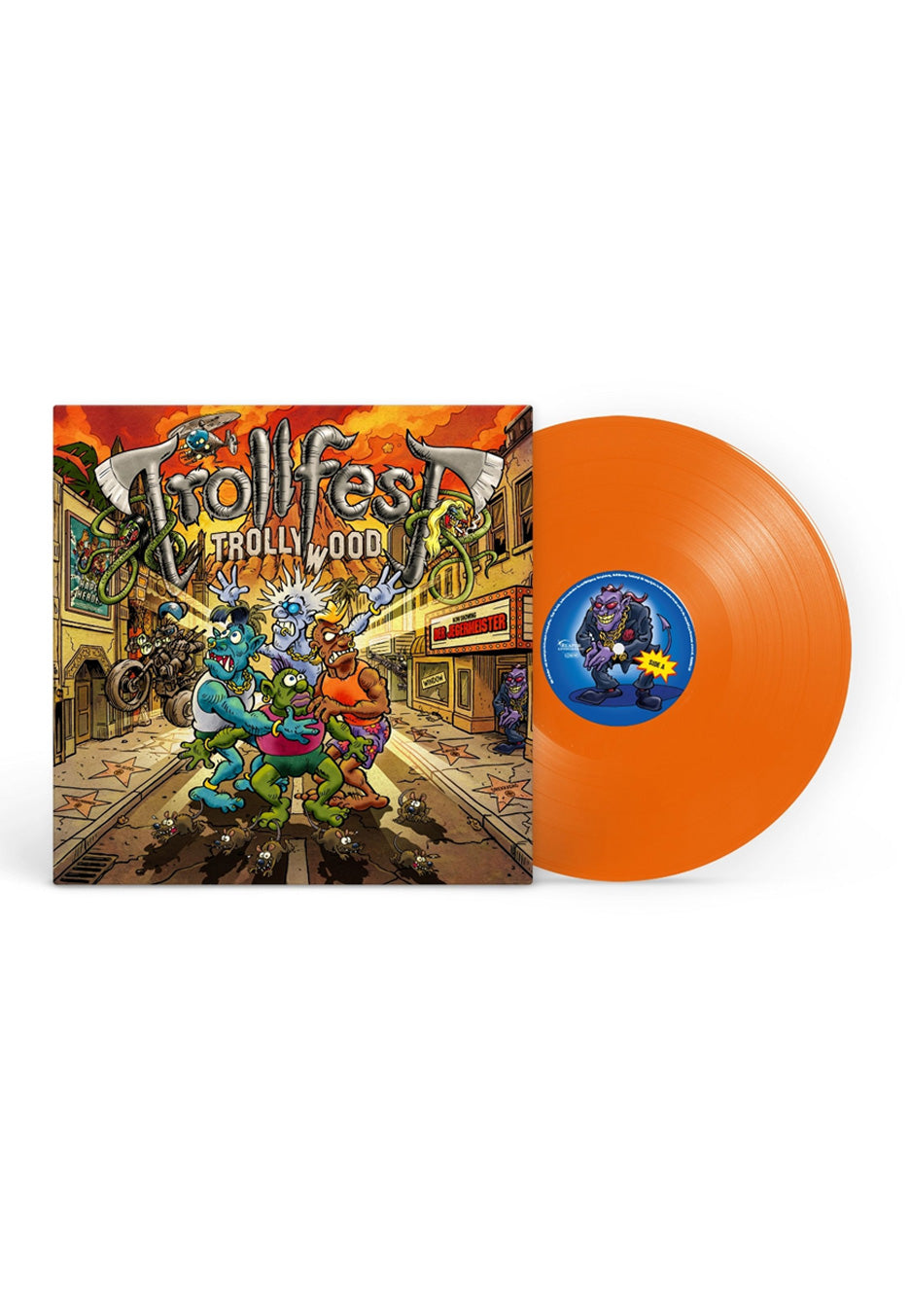 Trollfest Trollywood Vinile LP Orange Folk Metal