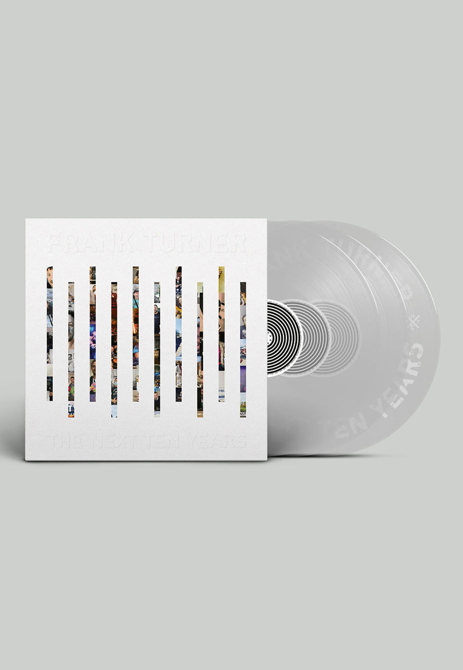 Frank Turner The Next Ten Years triplo vinile clear 3 LP