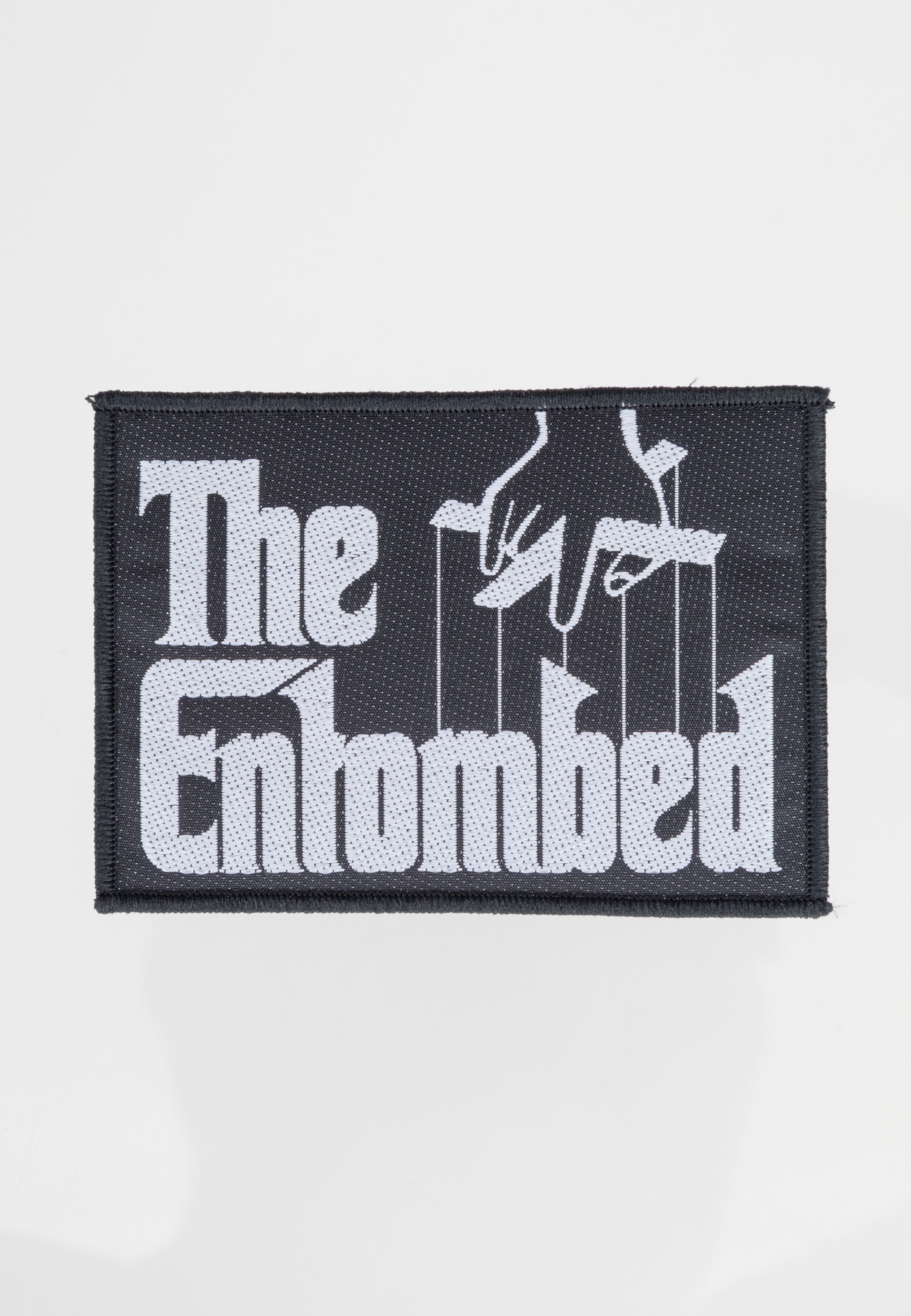 Entombed Godfather Logo patch toppa nera taglia unica