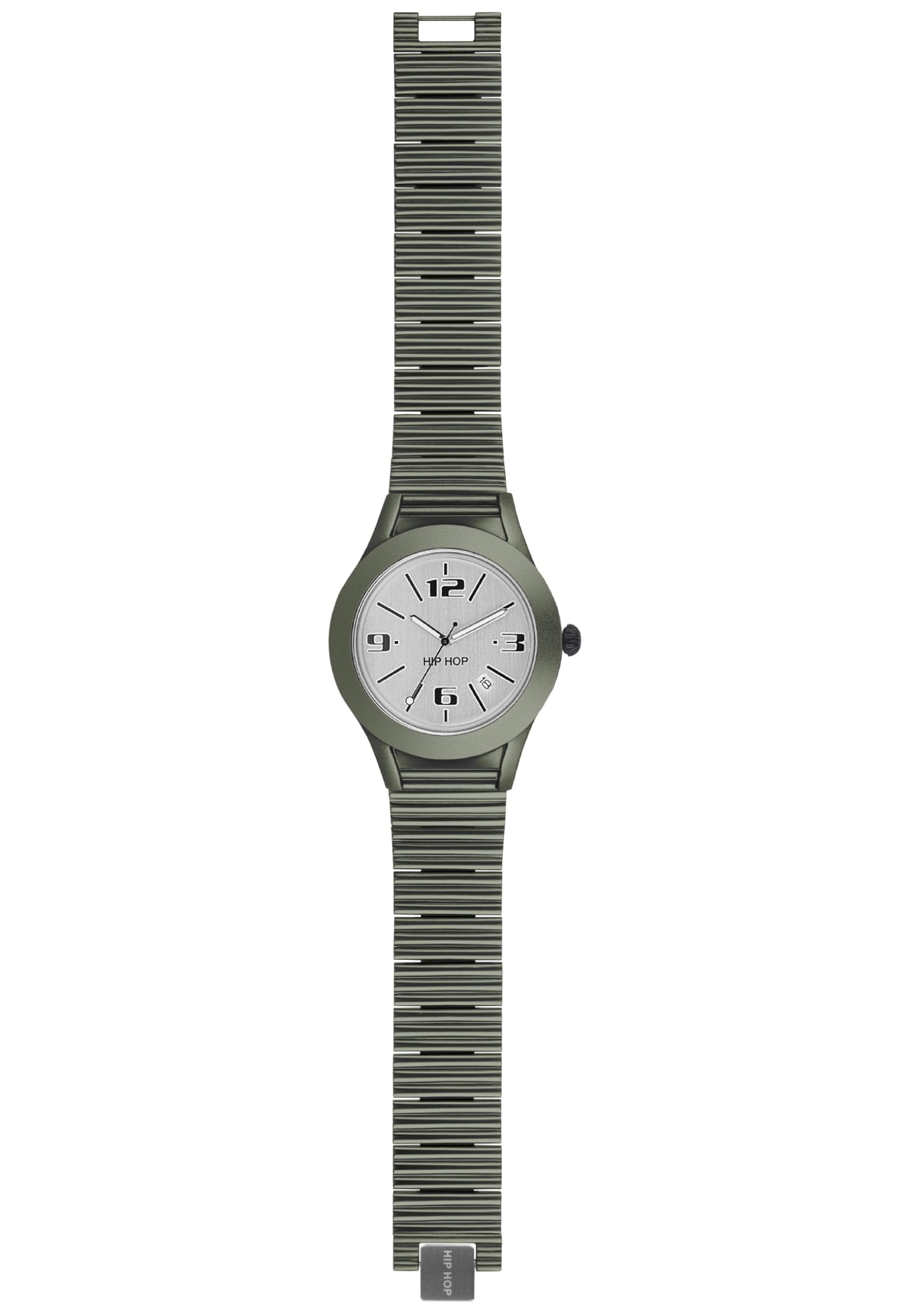 Hip Hop X Man Orologio Uomo 42 mm Grigio Alluminio
