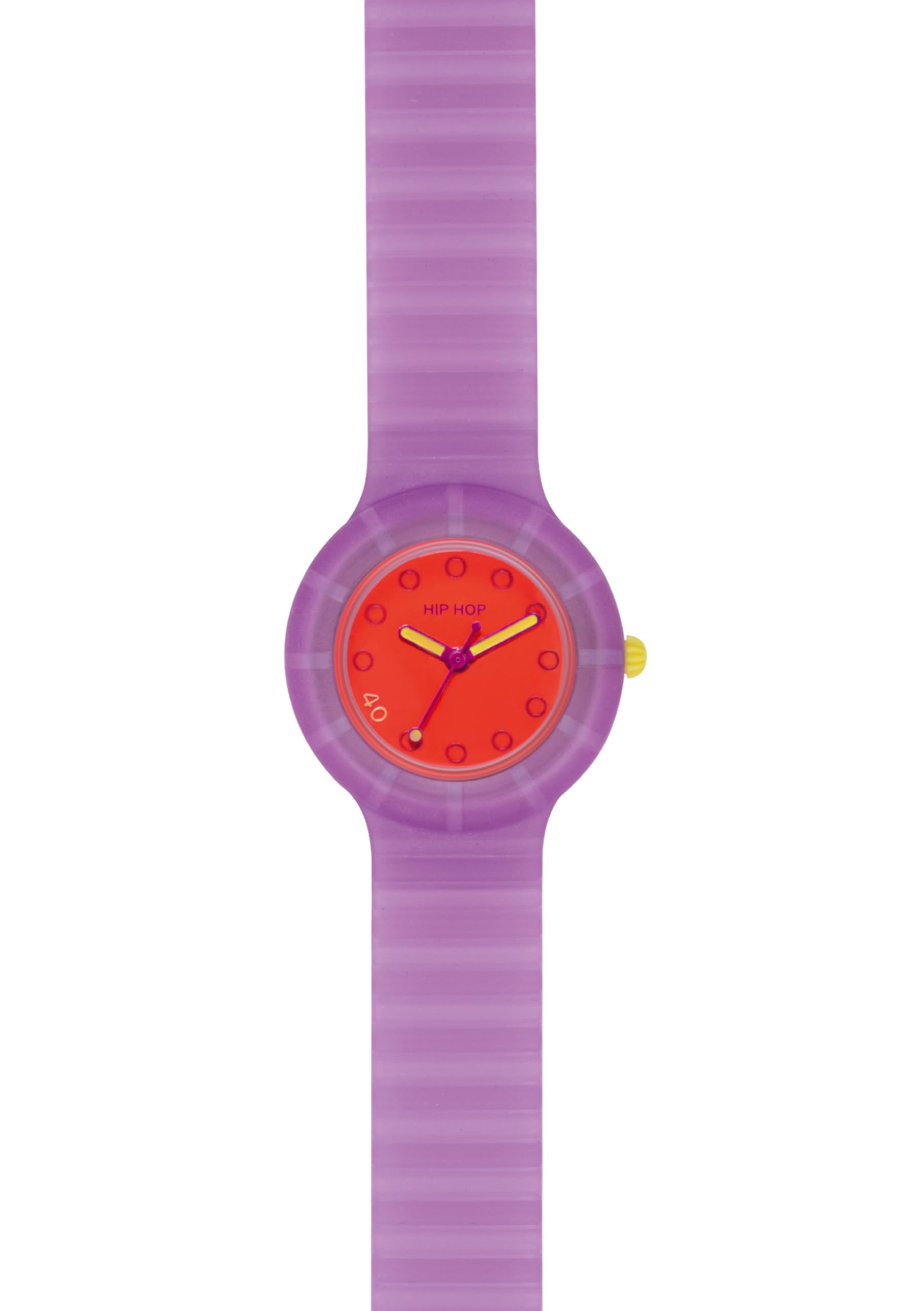 Hip Hop Hero 32 orologio donna viola 32 mm luminoso
