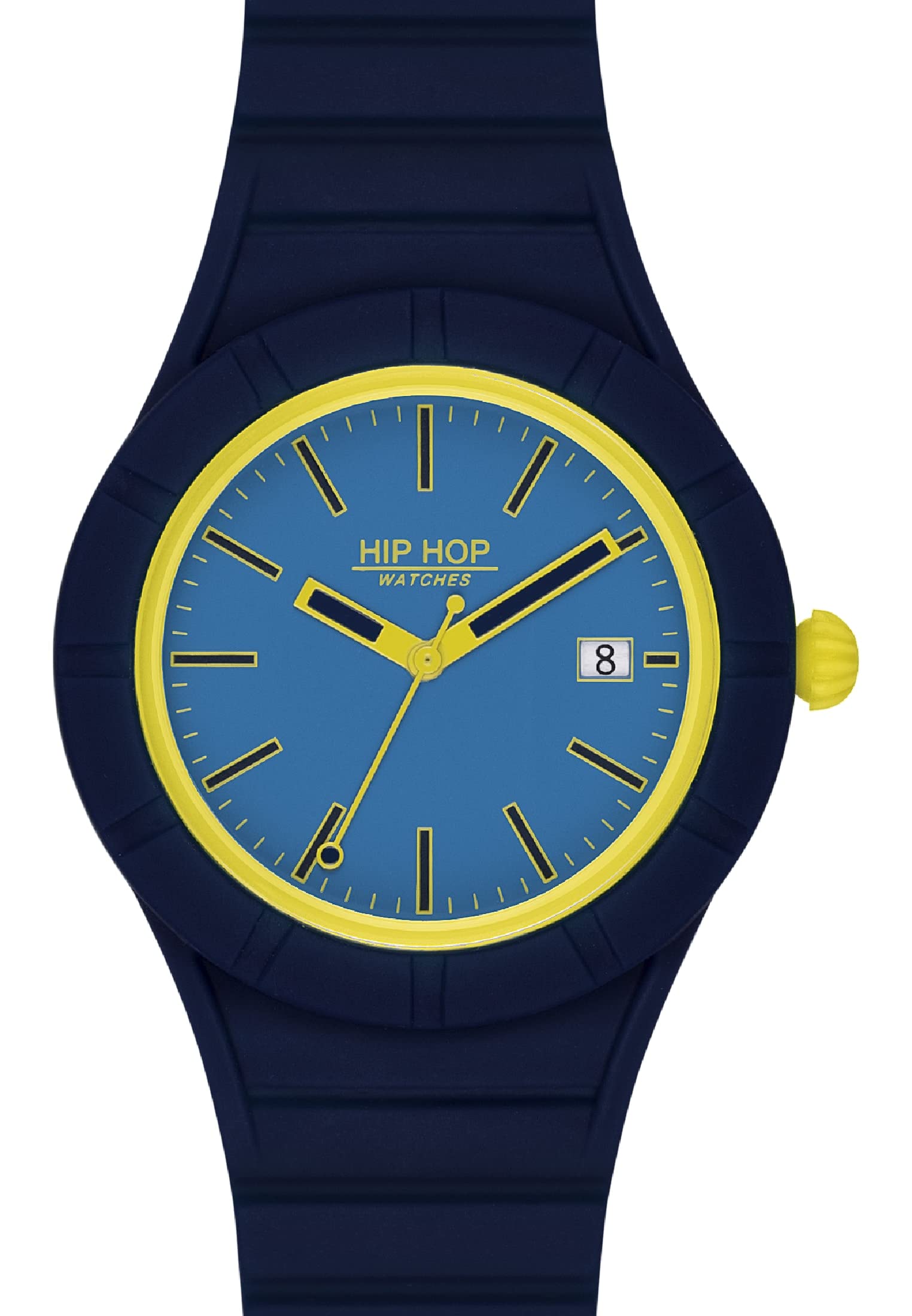 Hip Hop X Man Orologio Uomo Silicone Multicolore 42 mm