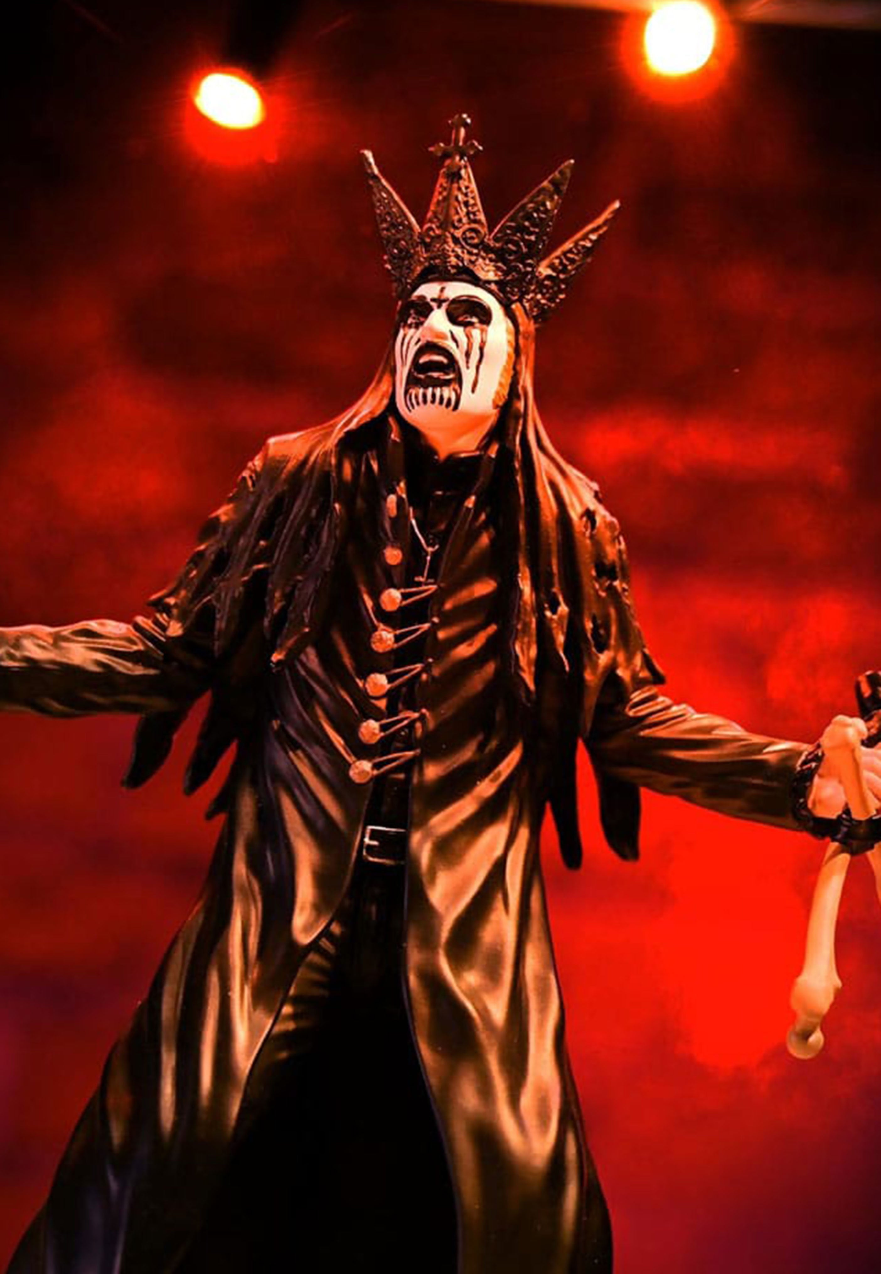 Mercyful Fate King Diamond III Statua Black Version