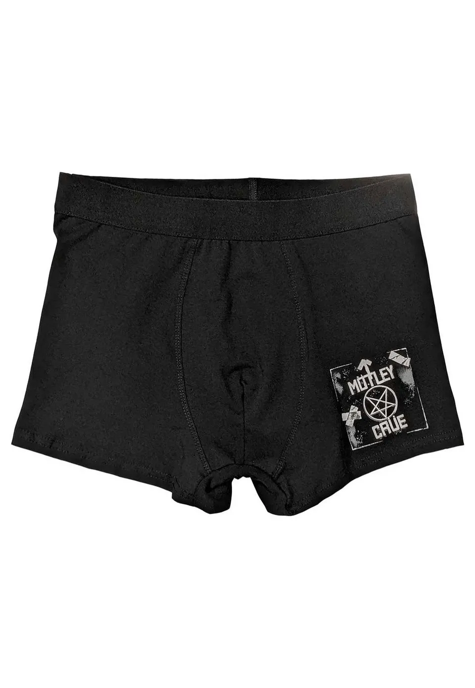 Mötley Crüe Roadcase boxer uomo nero jersey