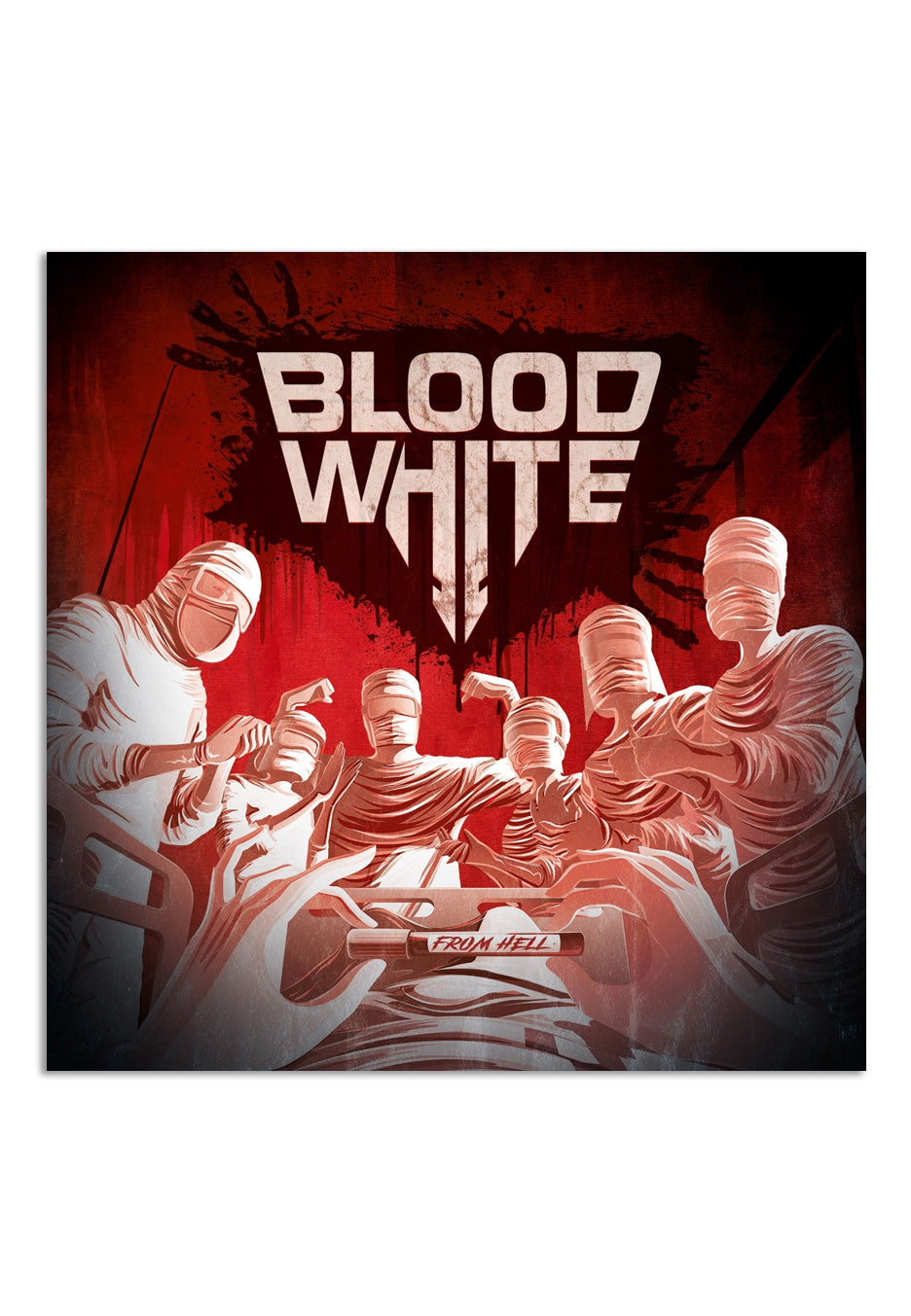 Blood White From Hell CD digipak metal