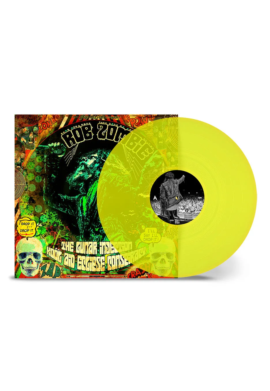 Rob Zombie Lunar Injection Vinile giallo neon