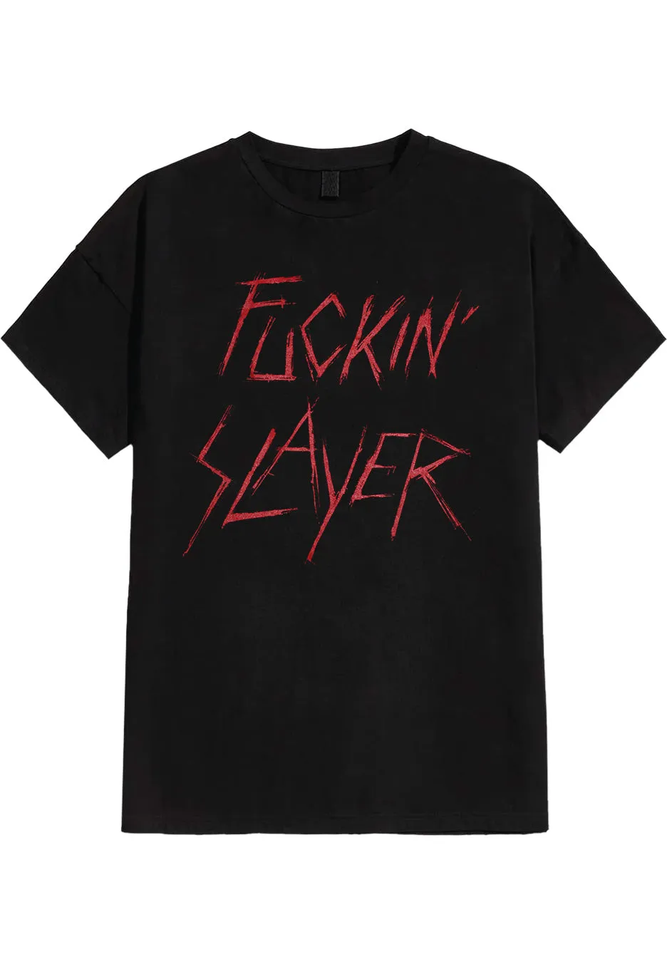 Slayer Fuckin Slayer maglietta nera uomo thrash metal