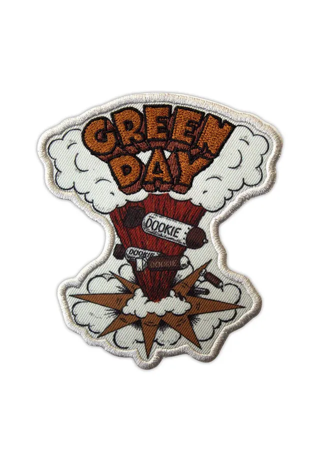 Green Day Dookie Bombs patch multicolore taglia unica