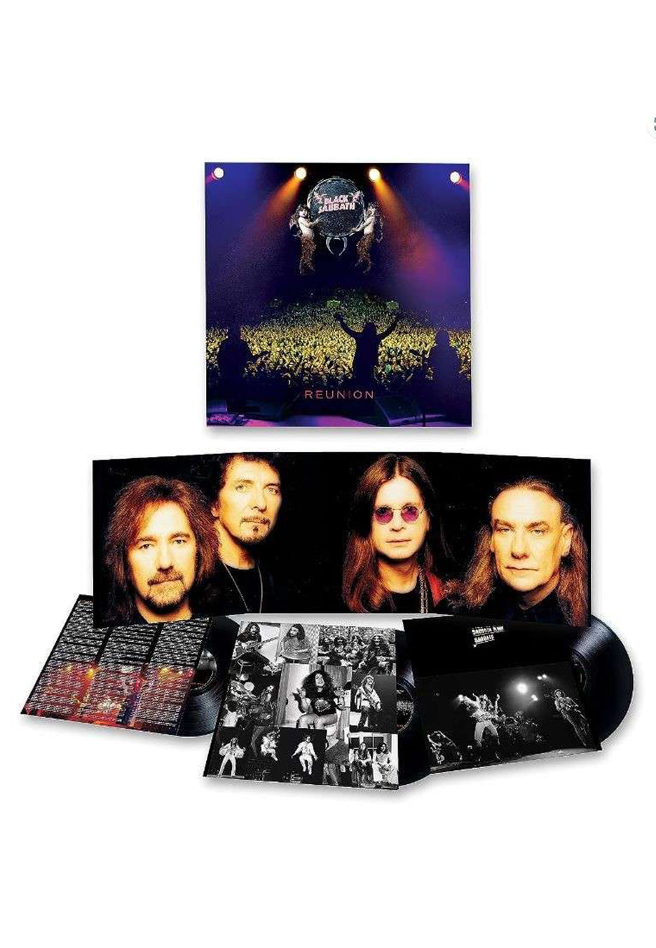 Black Sabbath Reunion Remastered 3 LP triplo vinile hard rock