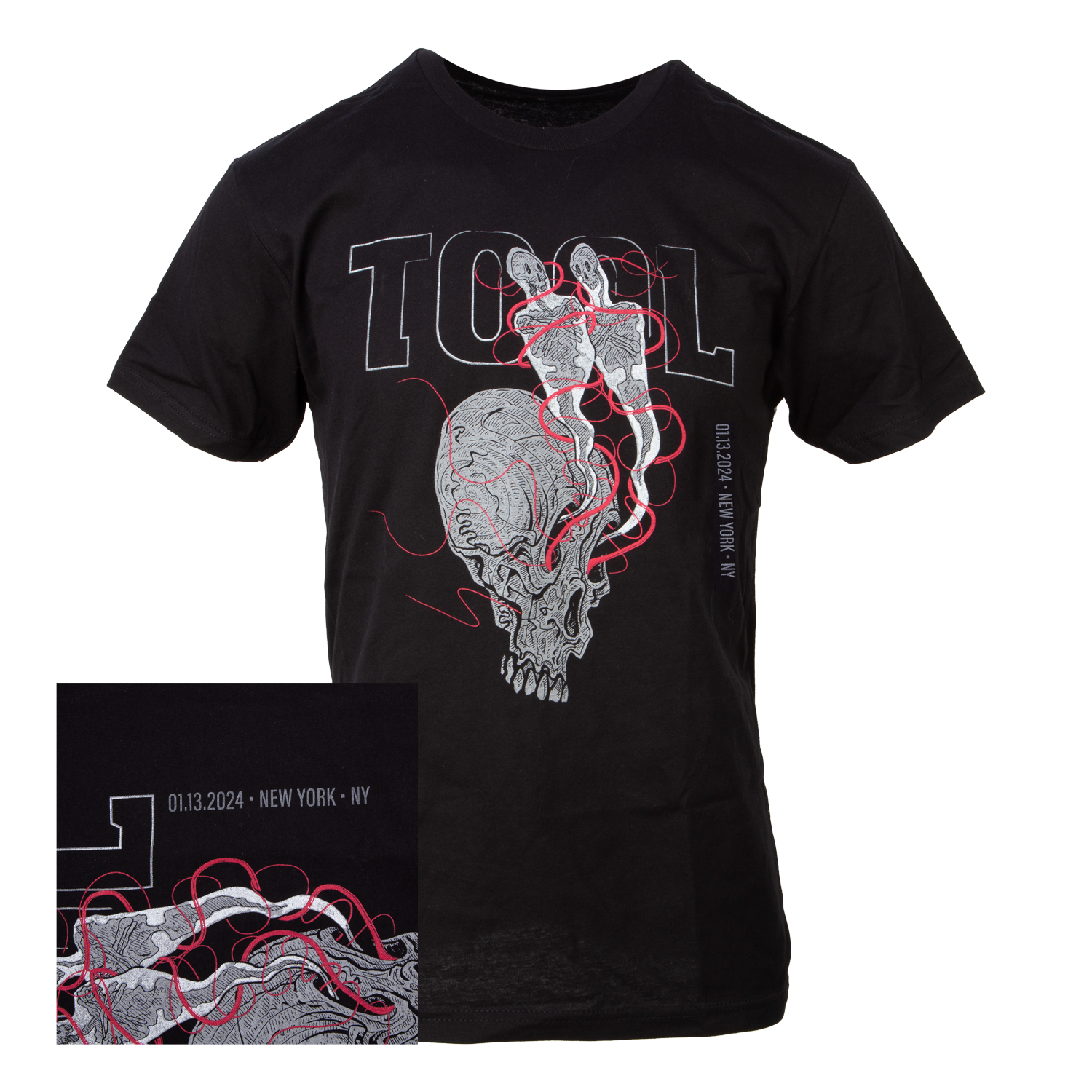 Tool 2024 Tour New York Night 2 T-Shirt Maglietta L
