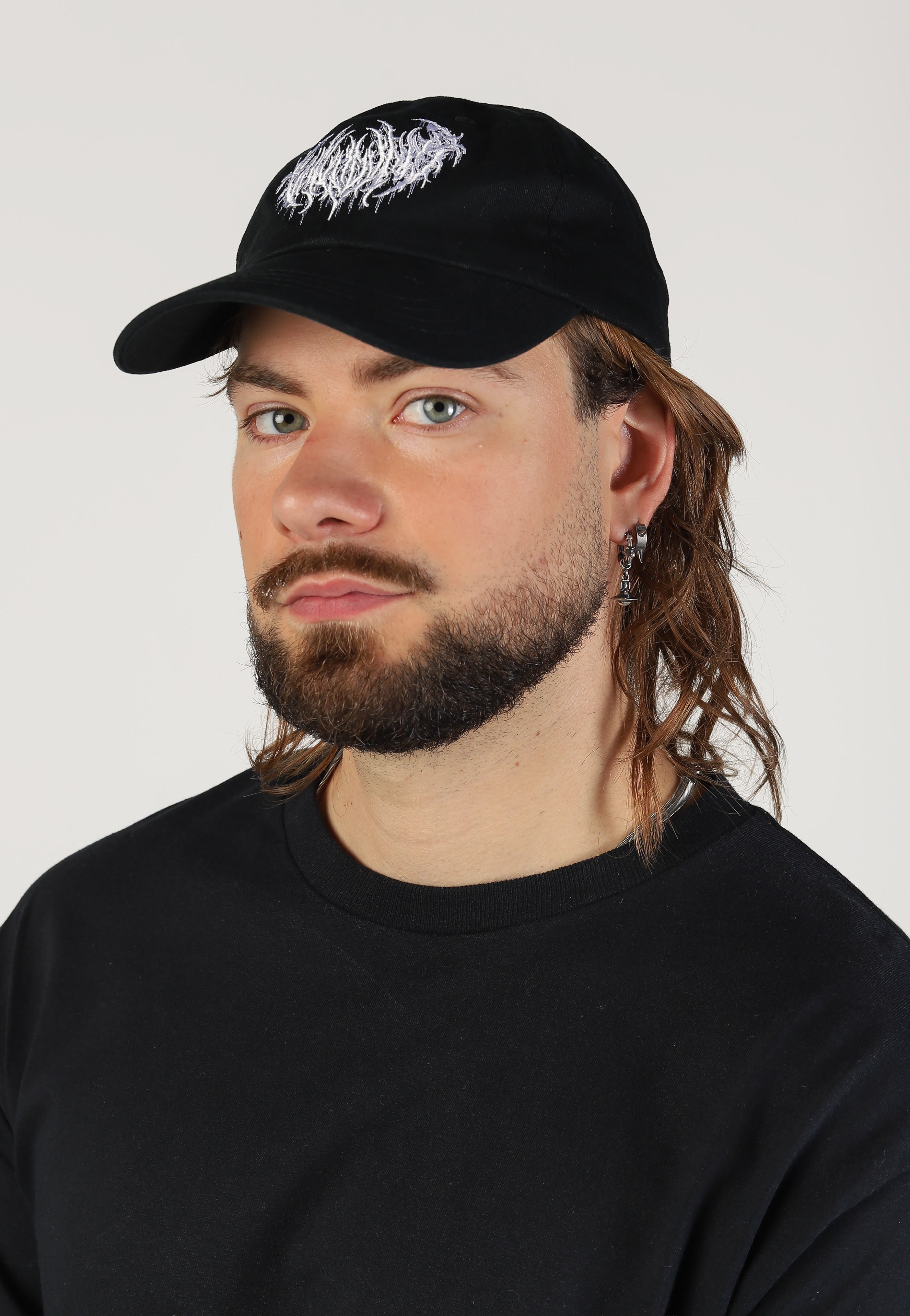 Vulvodynia Logo cappellino nero cotone onesize