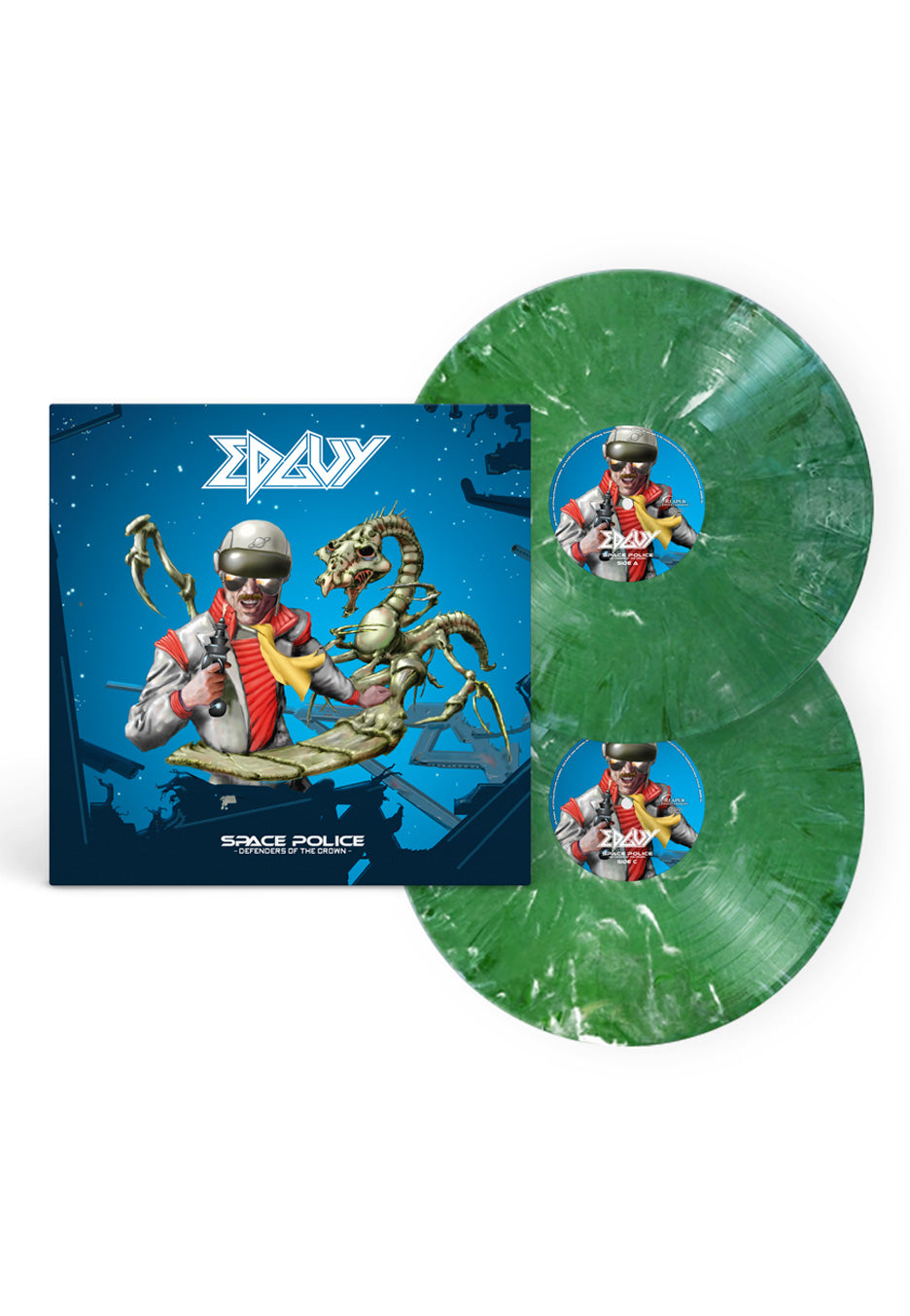 Edguy Space Police Defenders Of The Crown doppio vinile colorato