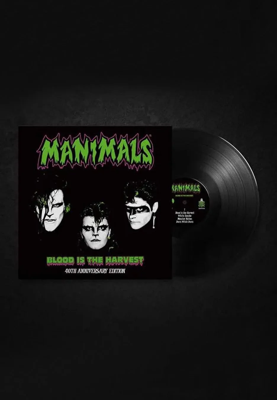 Manimals Blood Is The Harvest 40th Anniversary vinile LP heavy metal