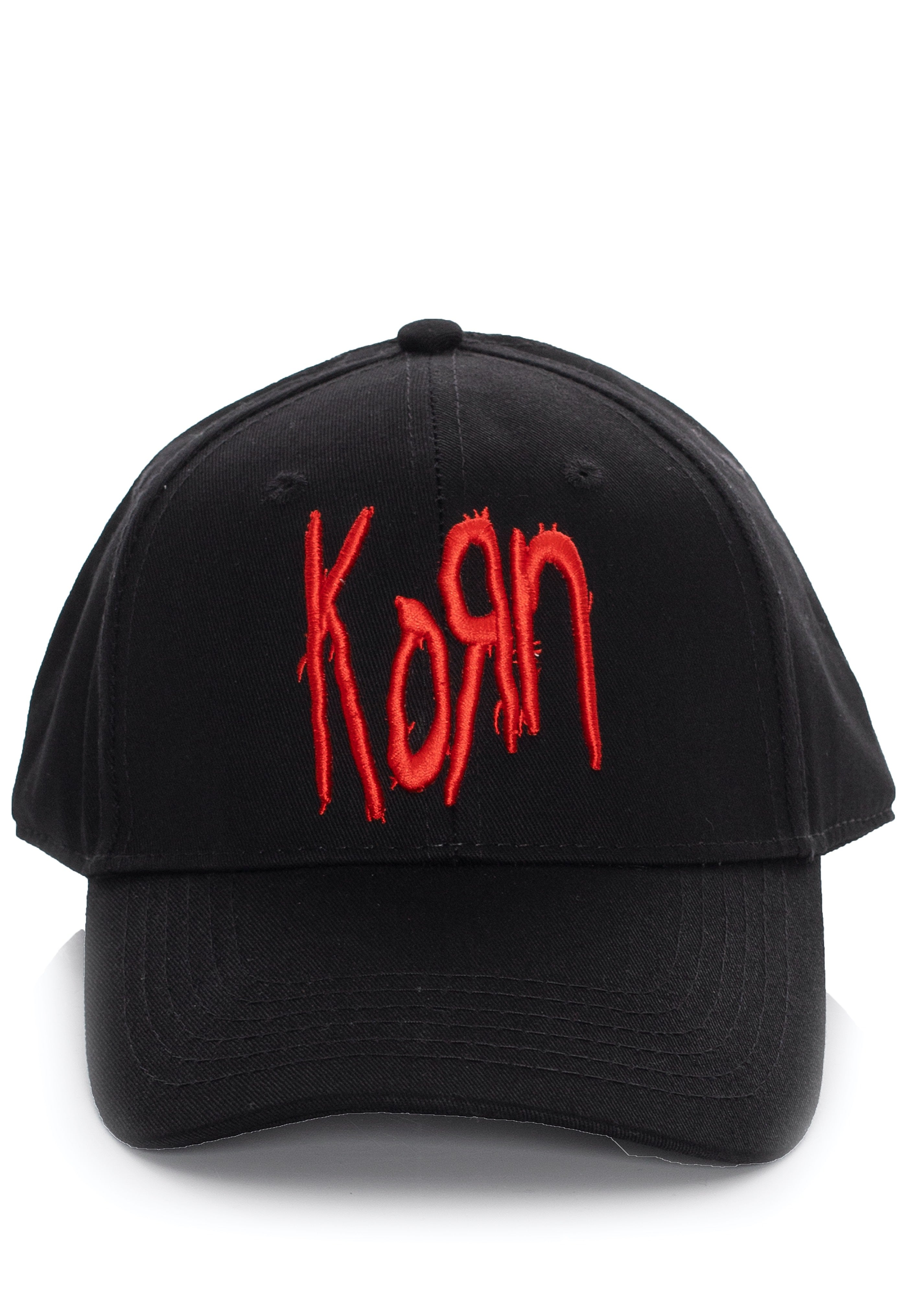 Korn Logo Baseball cappellino nero snapback