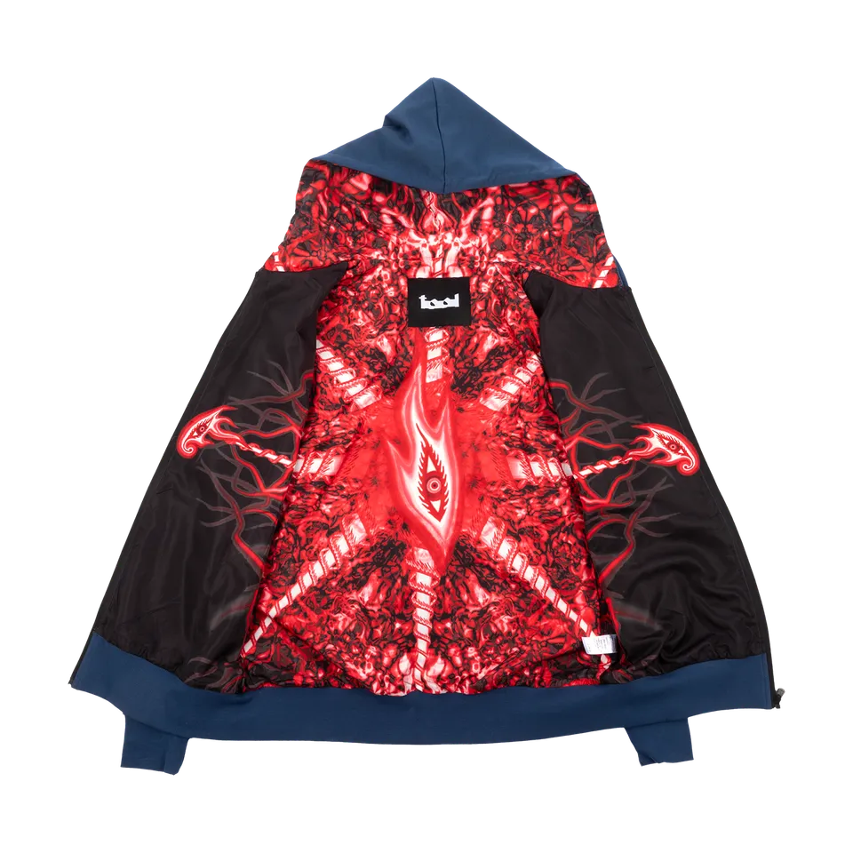 Tool Lateralus Felpa Zip Nera L Cotone Foderata