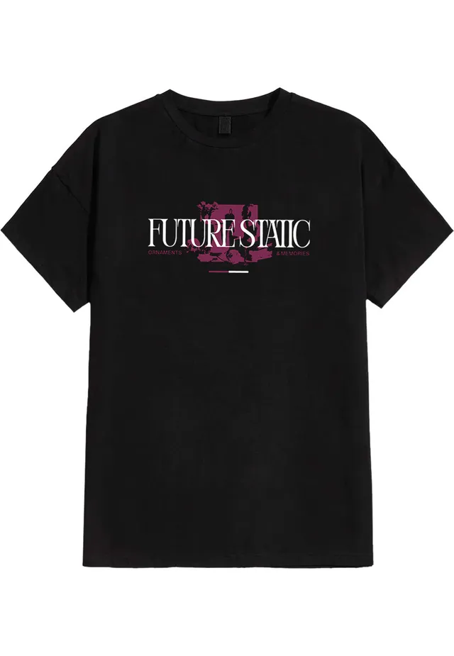 Future Static Ornaments maglietta nera manica corta