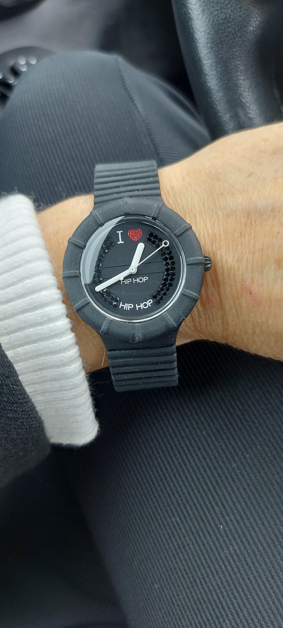 Hip Hop Hero 32 orologio donna silicone cassa 35 mm
