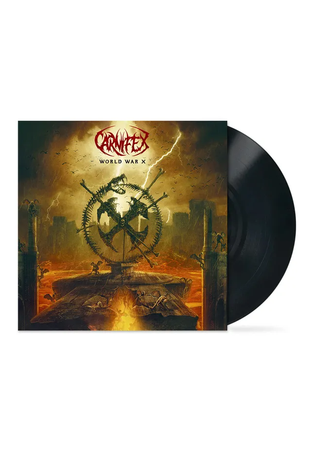 Carnifex World War X LP vinile nero deathcore