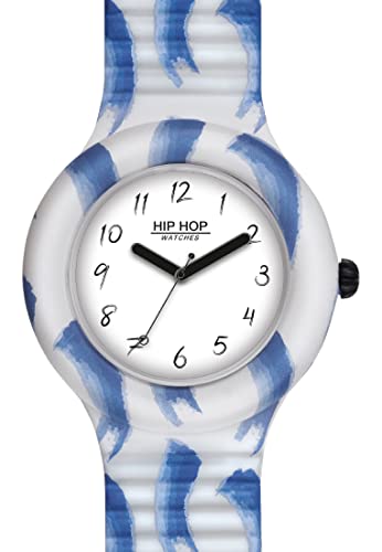 Hip Hop Hero 32 HWU1107 Orologio Donna Bianco Silicone