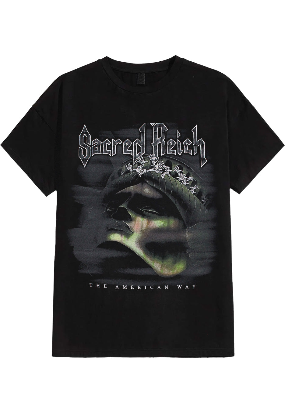 Sacred Reich The American Way maglietta nera thrash metal