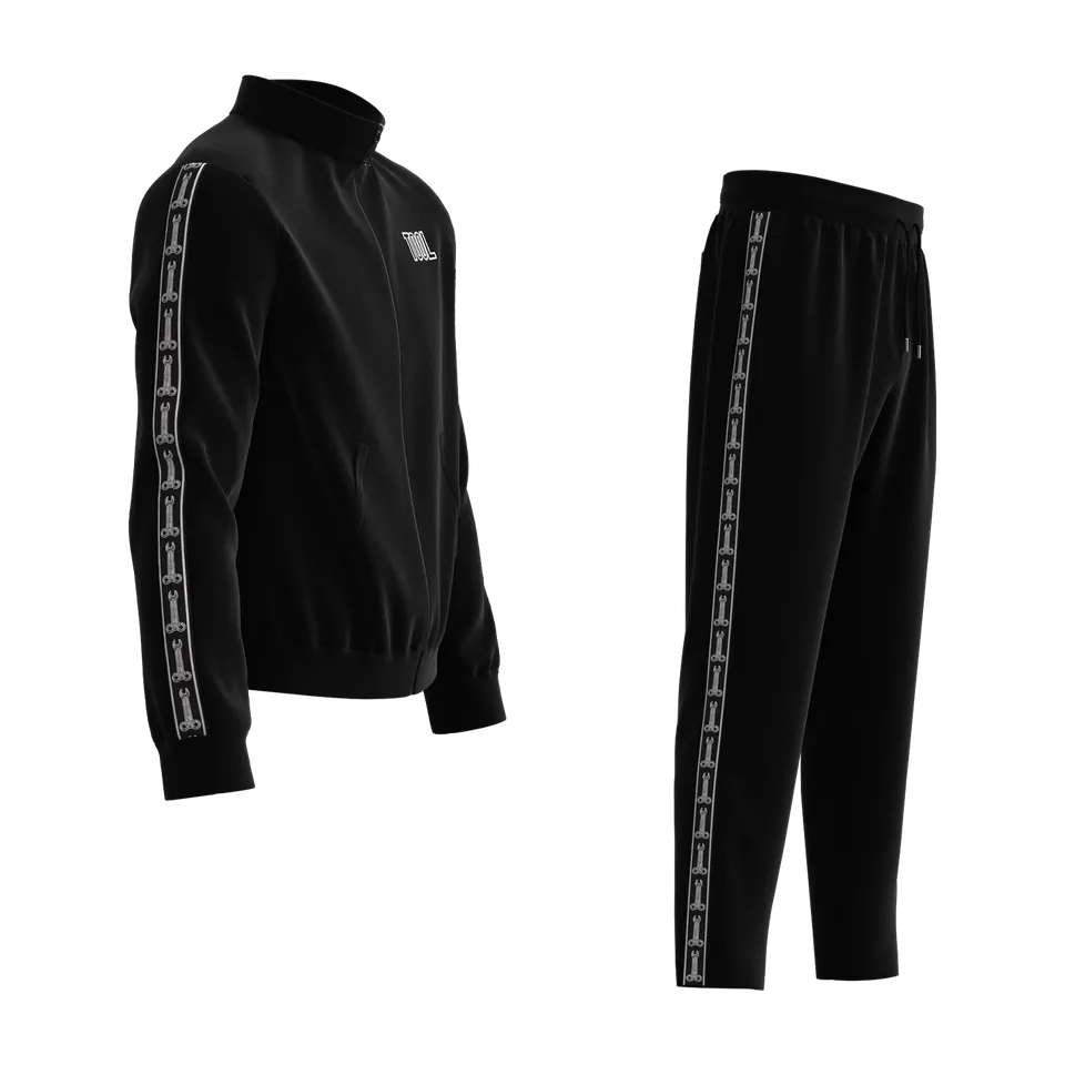 Tool Wrench Tracksuit Set Tuta Completa Poliestere L