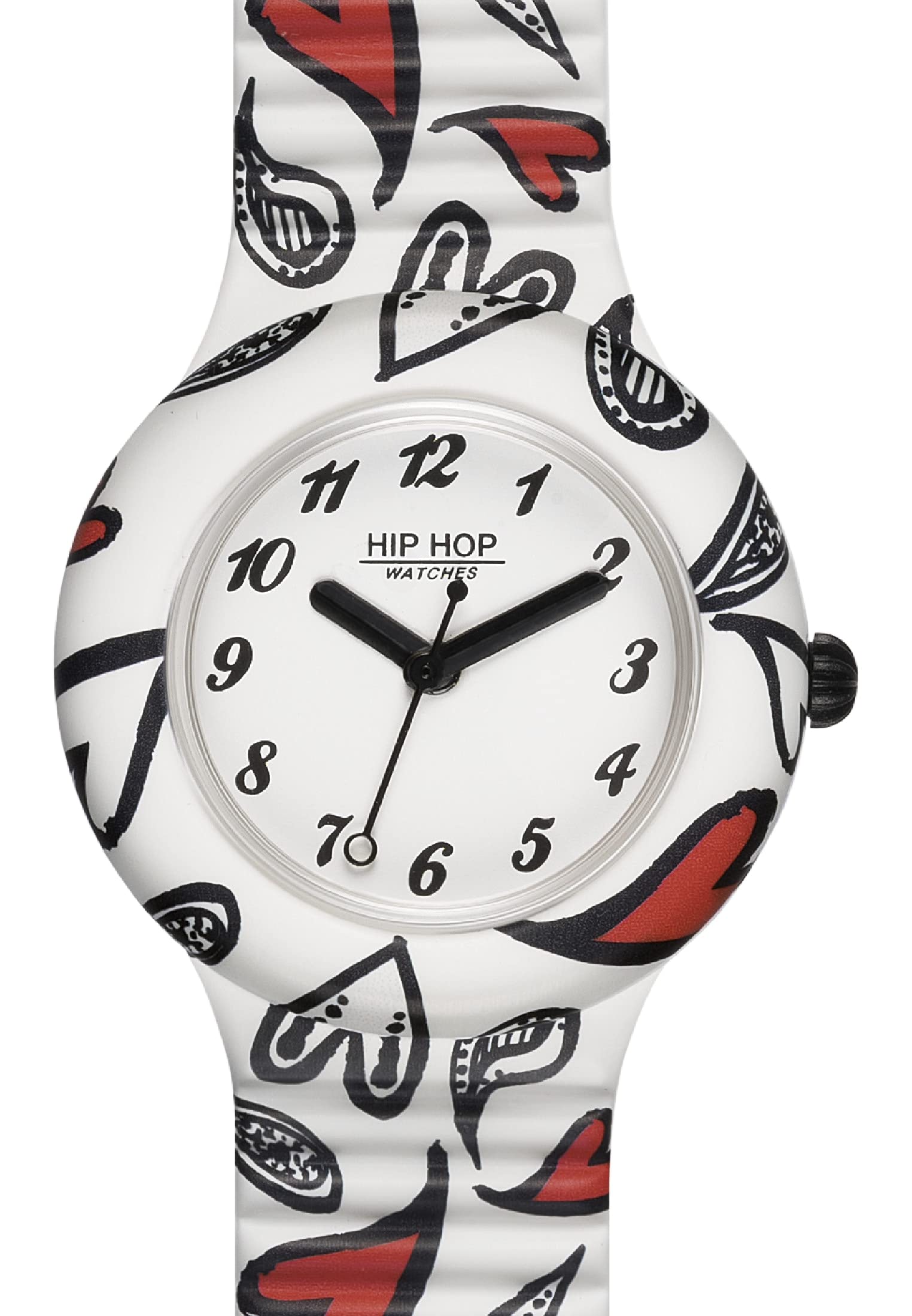Hip Hop Hero 32 Heart orologio donna silicone 32 mm