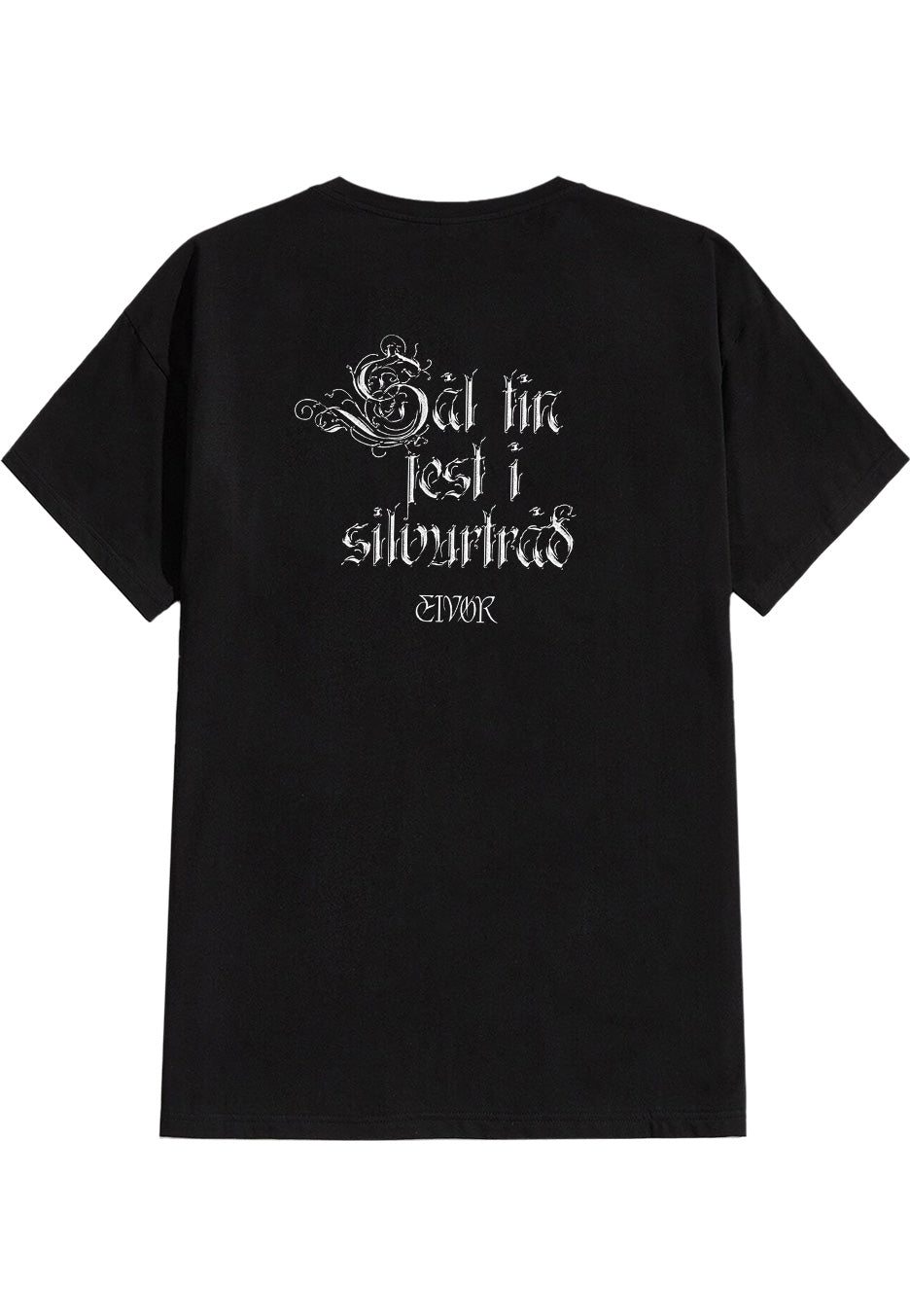Eivør Tempest t-shirt nera uomo