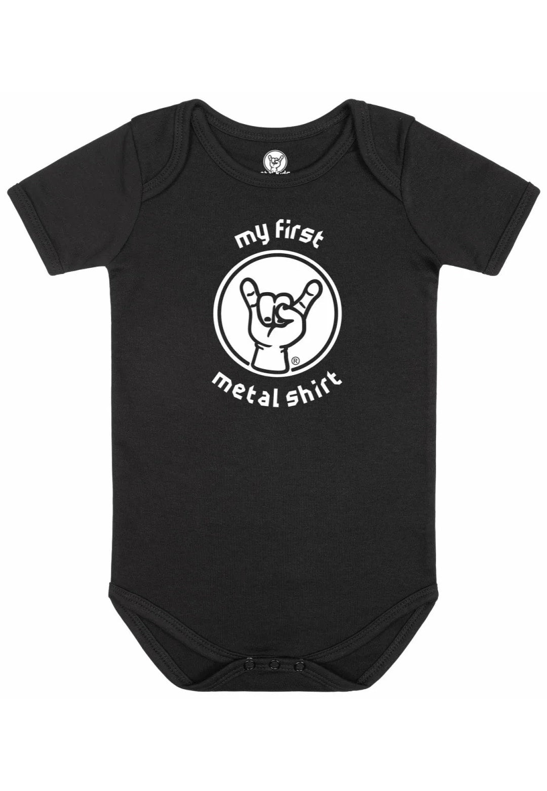 Metal Kids My First Metal Shirt body neonato nero