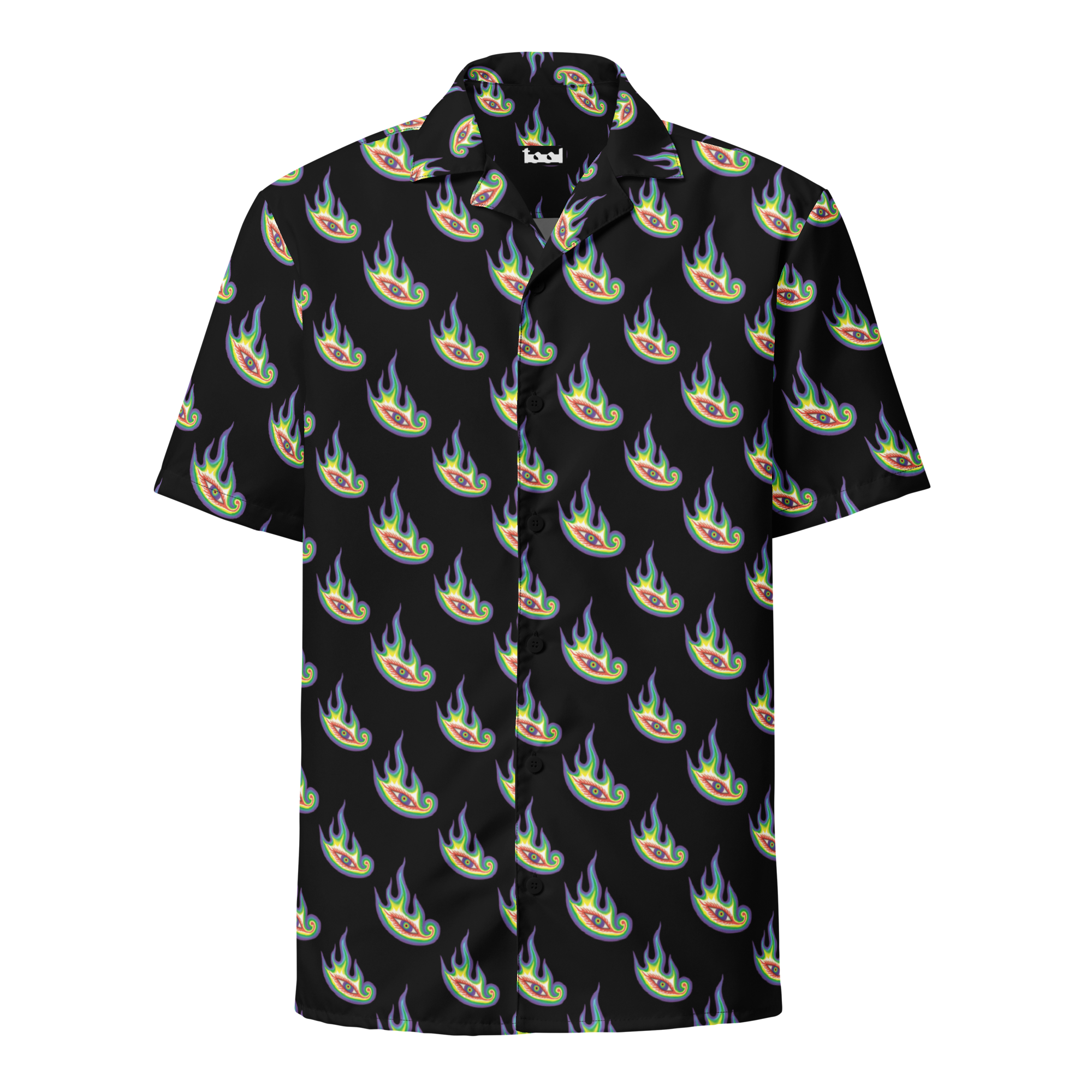 Tool Lateralus Eye Flame Camicia Unisex Taglia M Estiva