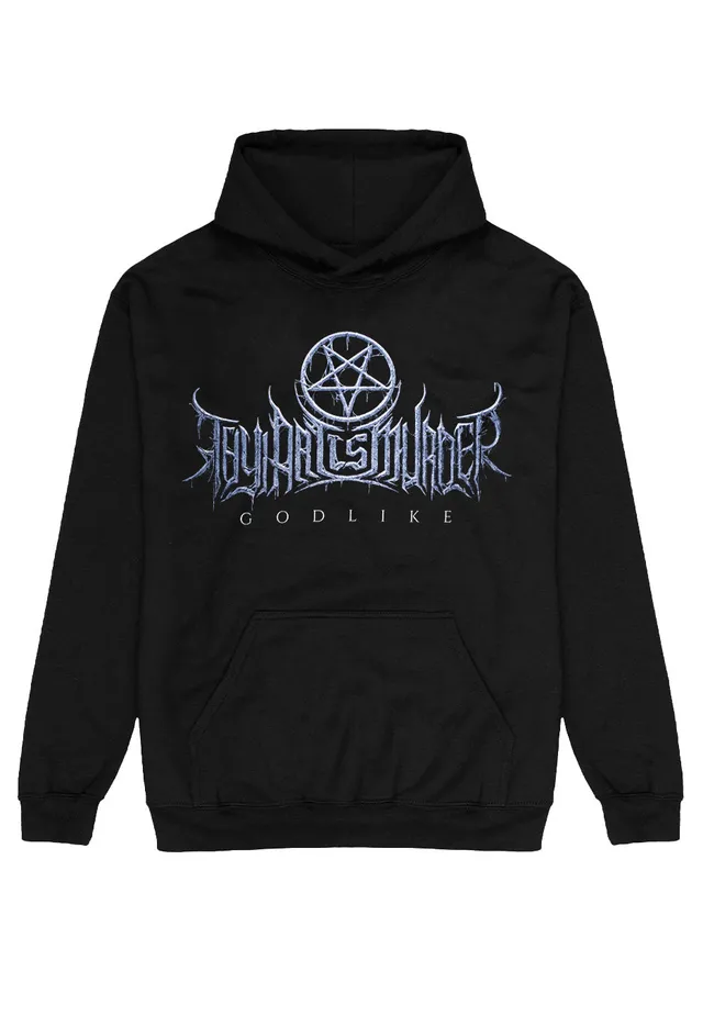 Thy Art Is Murder Godlike Cover felpa nera con cappuccio