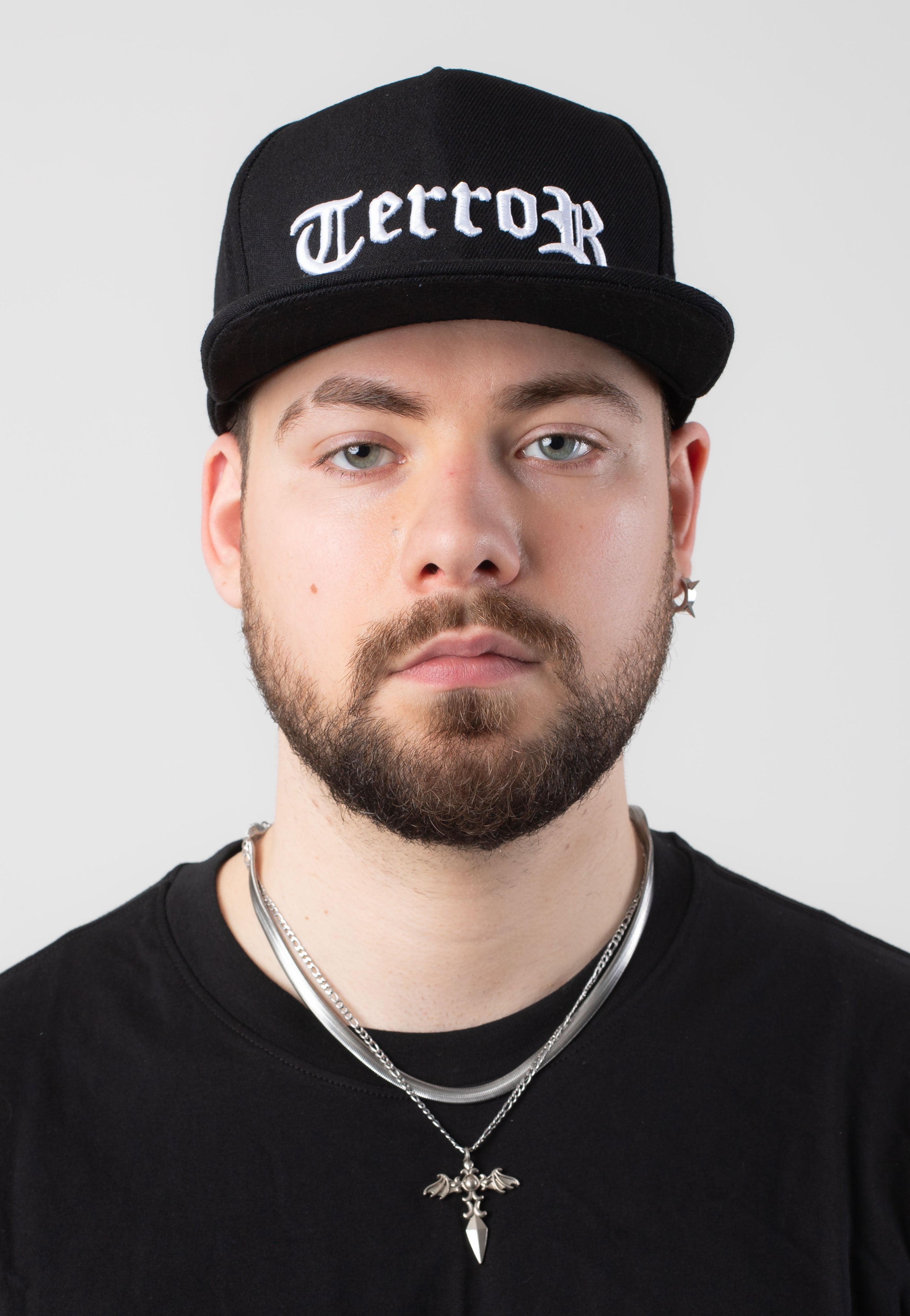 Terror Pain Into Power cappello snapback nero onesize