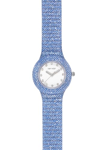 Hip Hop Hero 32 HWU1337 Orologio Donna Argento Blu 32 mm